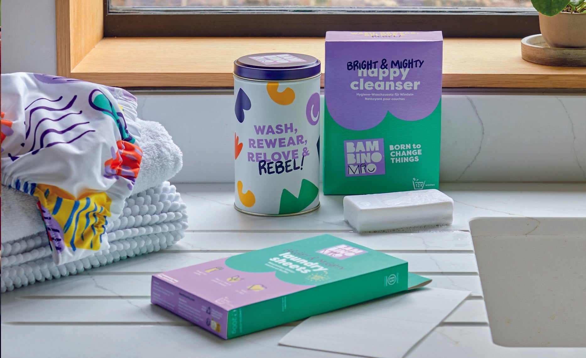 Bright & Mighty Laundry range: The Hero of Family Laundry