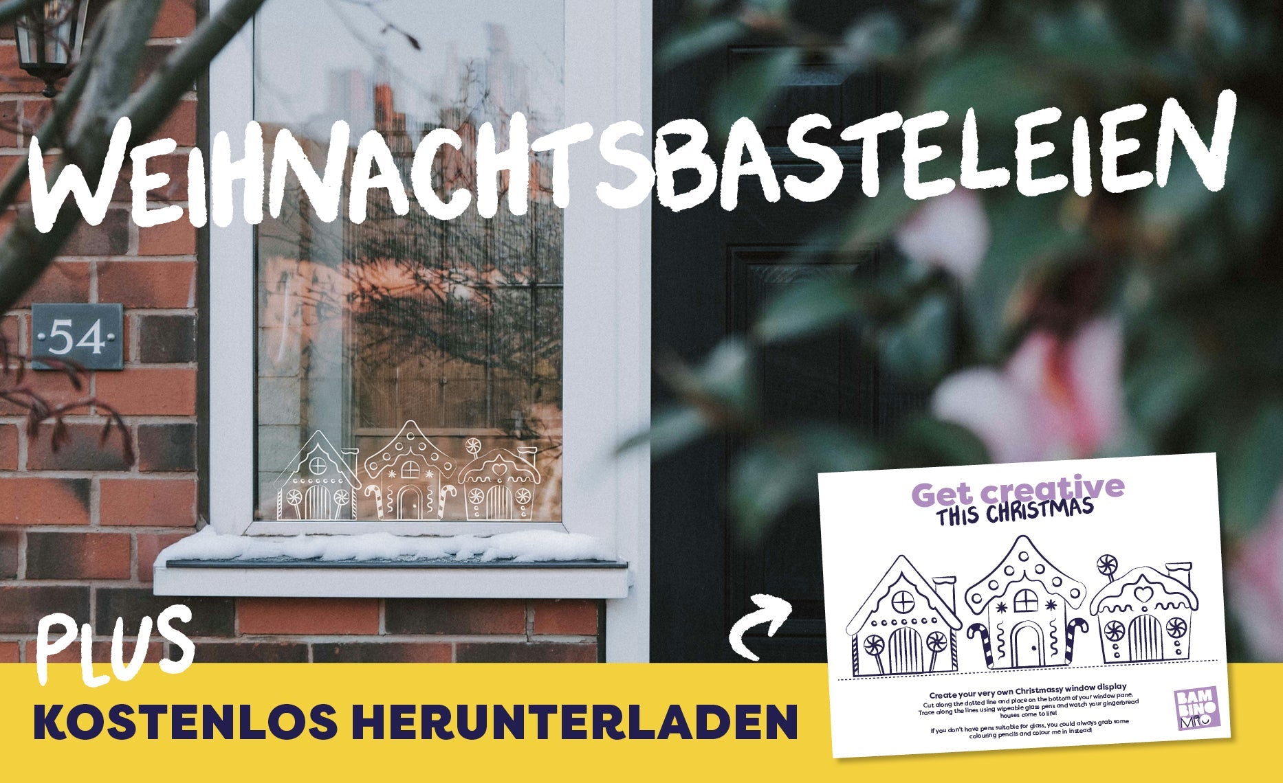 Weihnachtlicher Spaß: Einfache Weihnachtsbasteleien für Babys und Kleinkinder (mit kostenlosem Herunterladen)