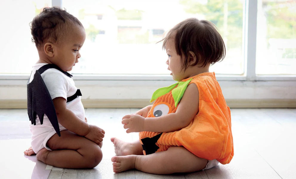 Costumes d'Halloween écologiques pour bébés et enfants en bas âge