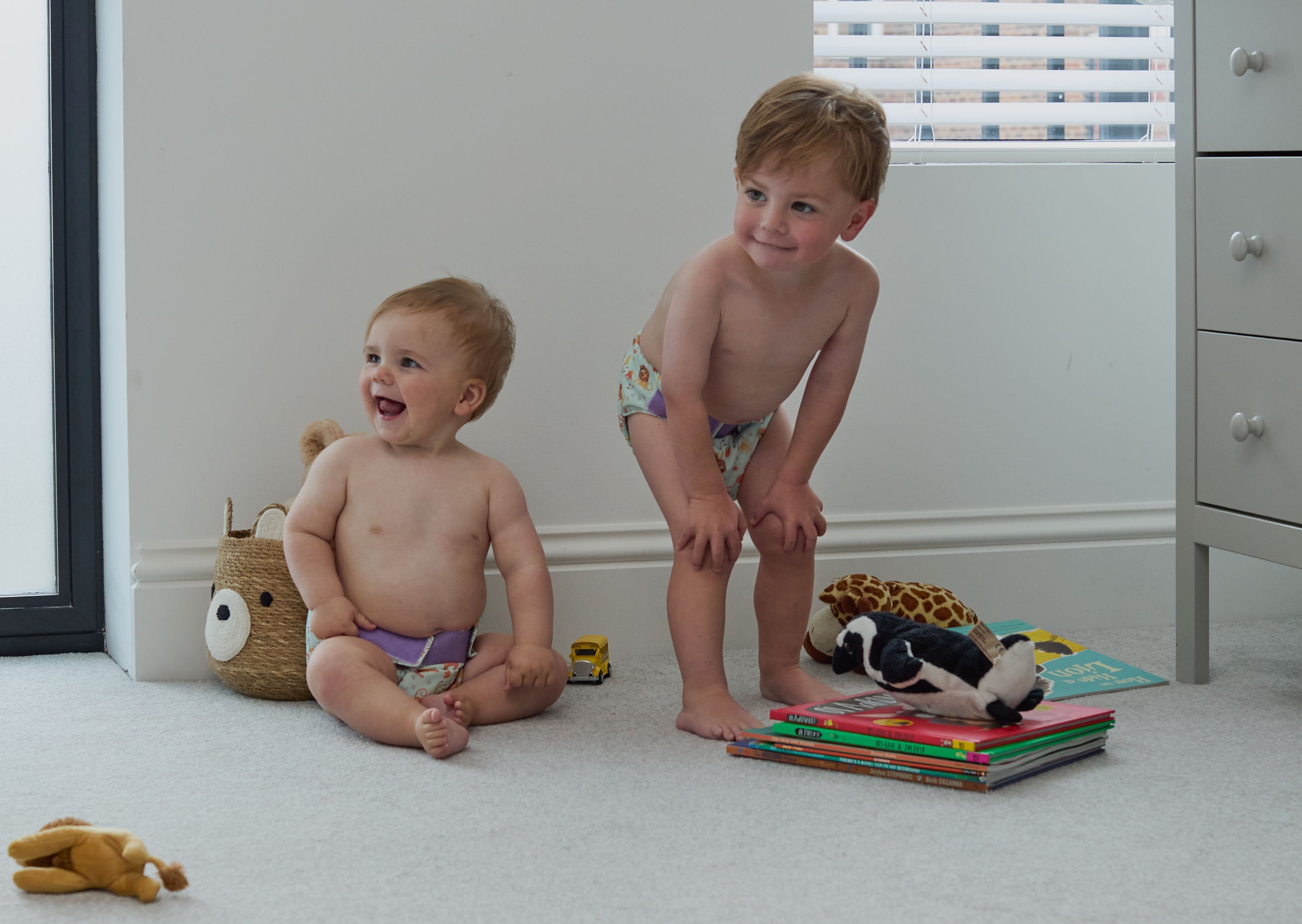 Revolutionary Reusable Diaper - From Newborn to Potty