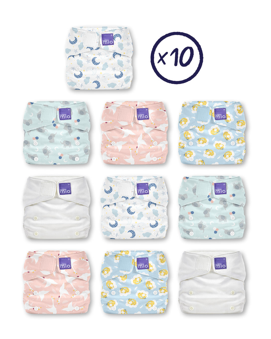 miosolo 10 diaper bundle - Bambino Mio (EU)