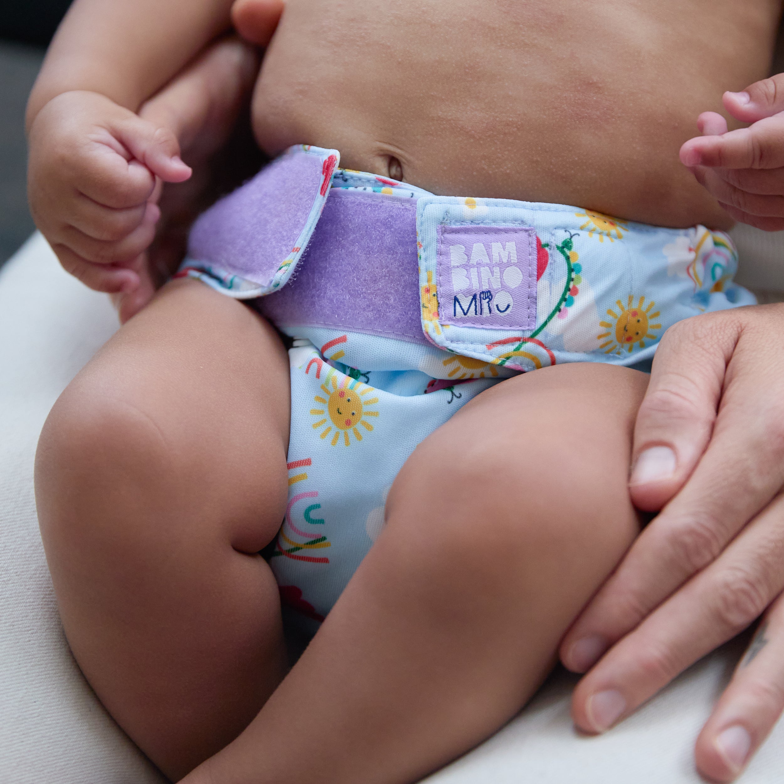 The Essentials Reusable Diaper Bundle in Garden Party - Bambino Mio (EU)