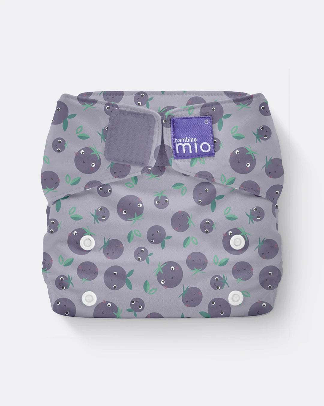 The Miosolo Classic Reusable Diaper in Berry Bounce - Bambino Mio (EU)