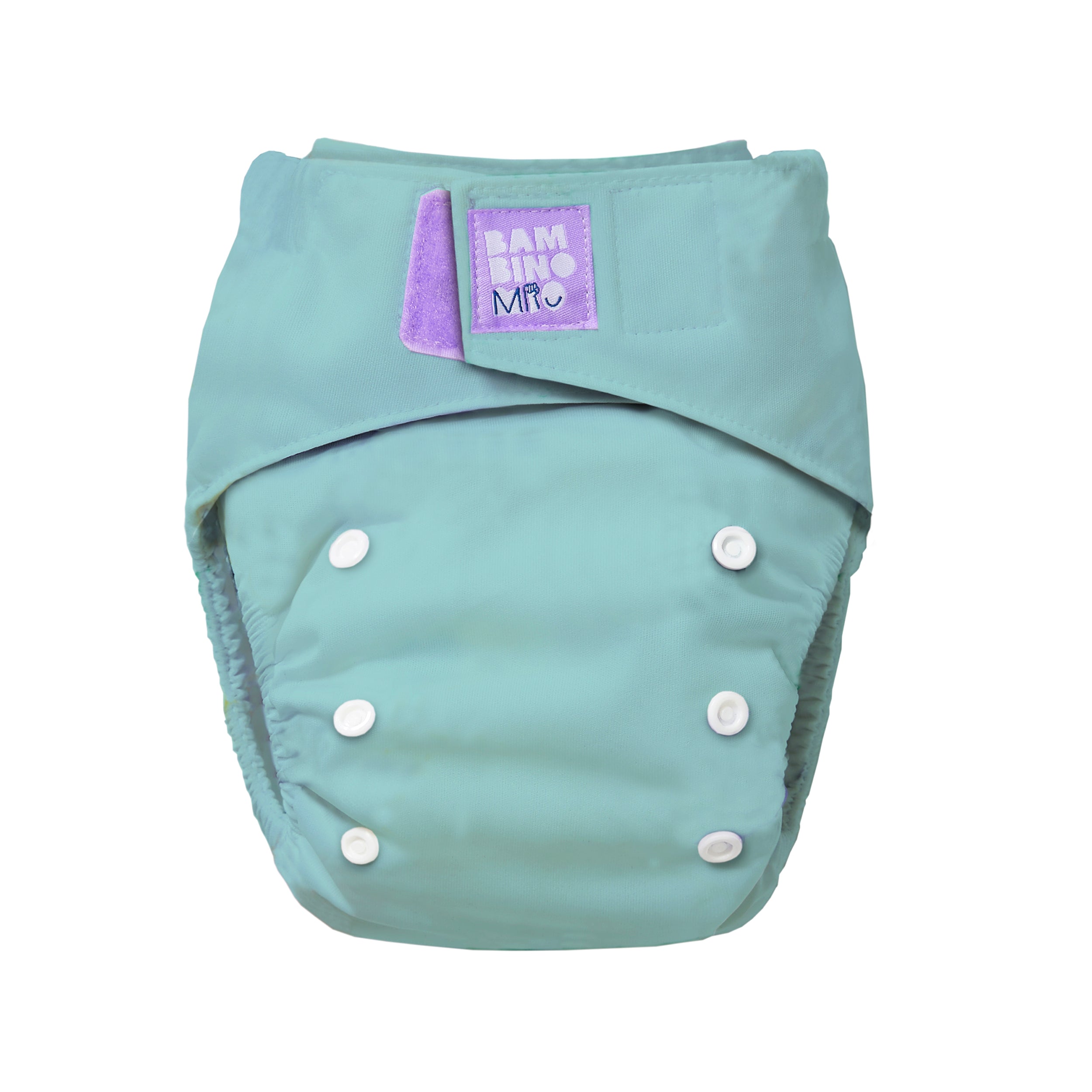 Revolutionary Reusable Diaper in Aqua - Bambino Mio (EU)