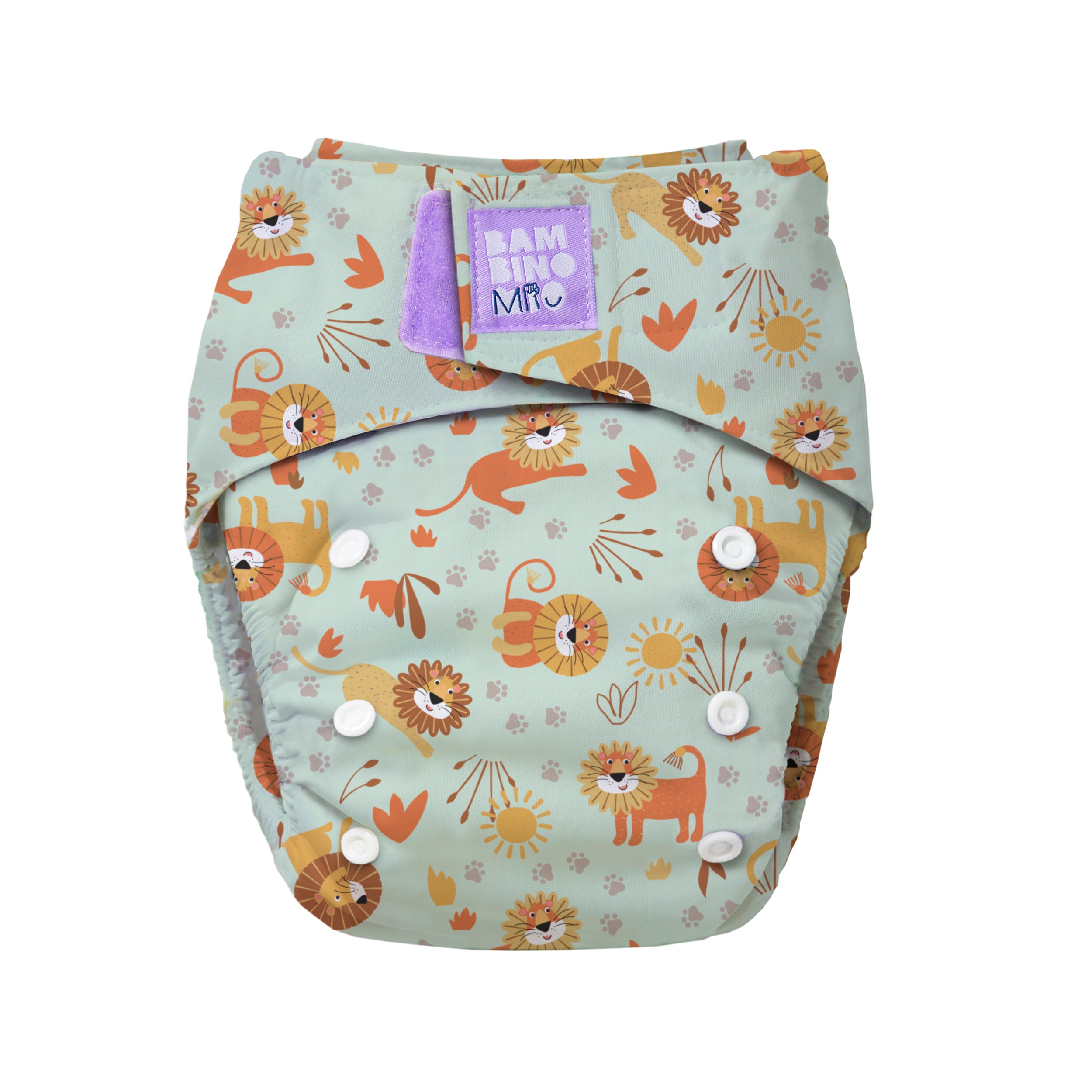Revolutionary Reusable Diaper in Cool Cats - Bambino Mio (EU)