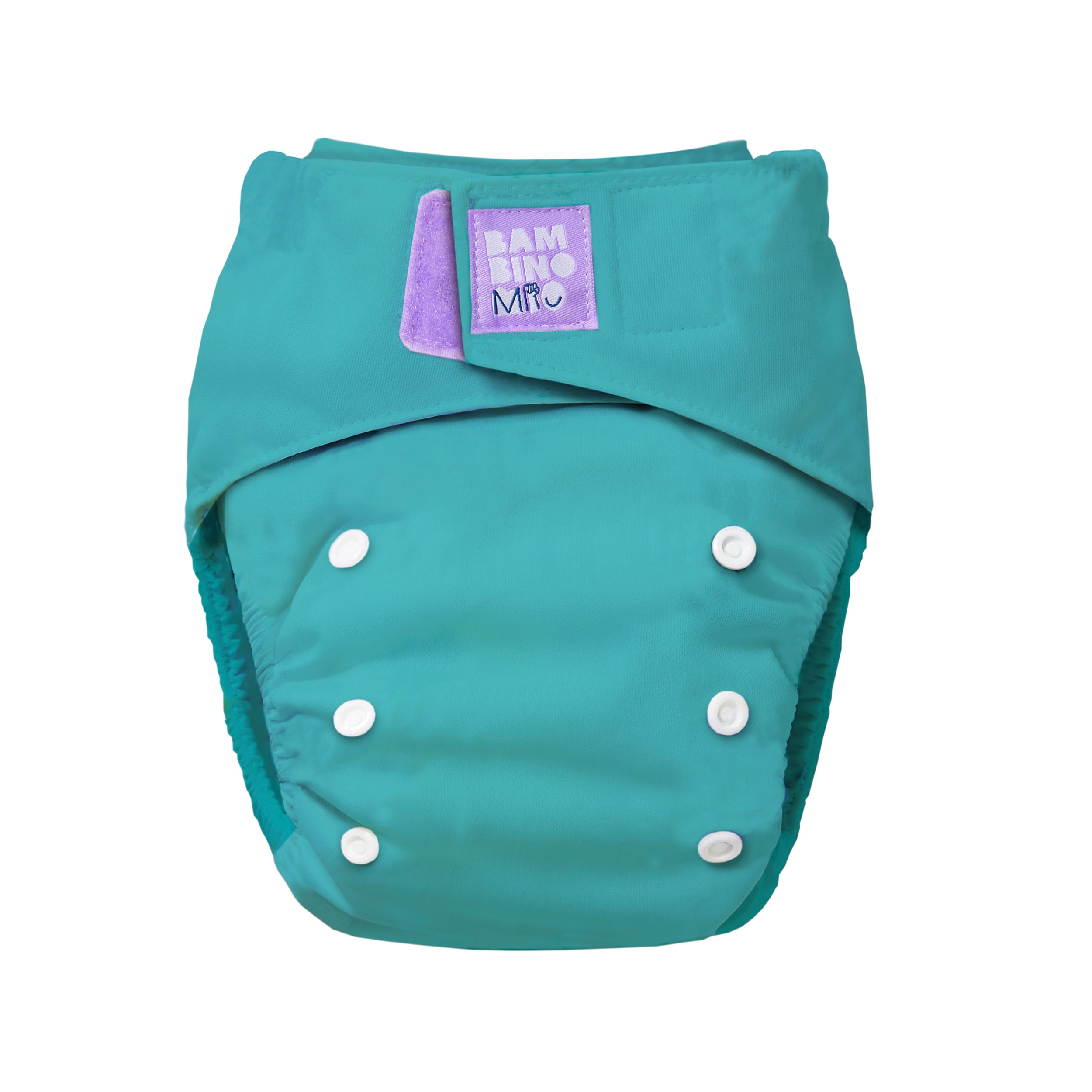 Revolutionary Reusable Diaper in Teal - Bambino Mio (EU)