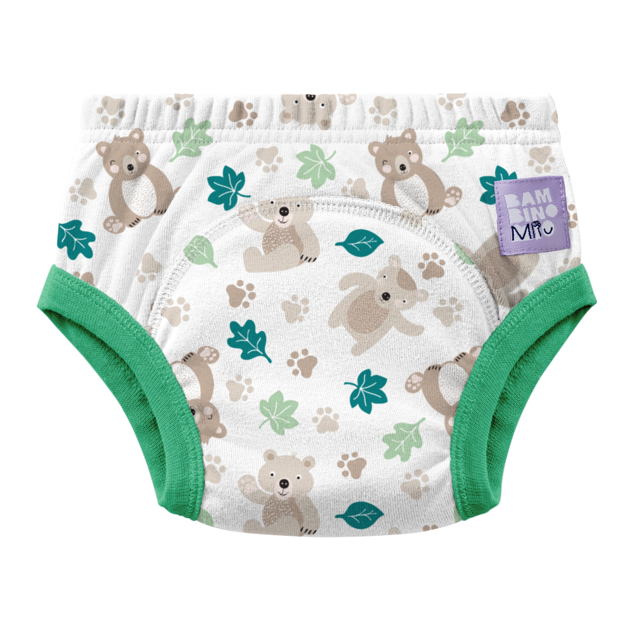 Reusable Potty Training Pants in Bear Hugs - New and Improved! - Bambino Mio (EU)