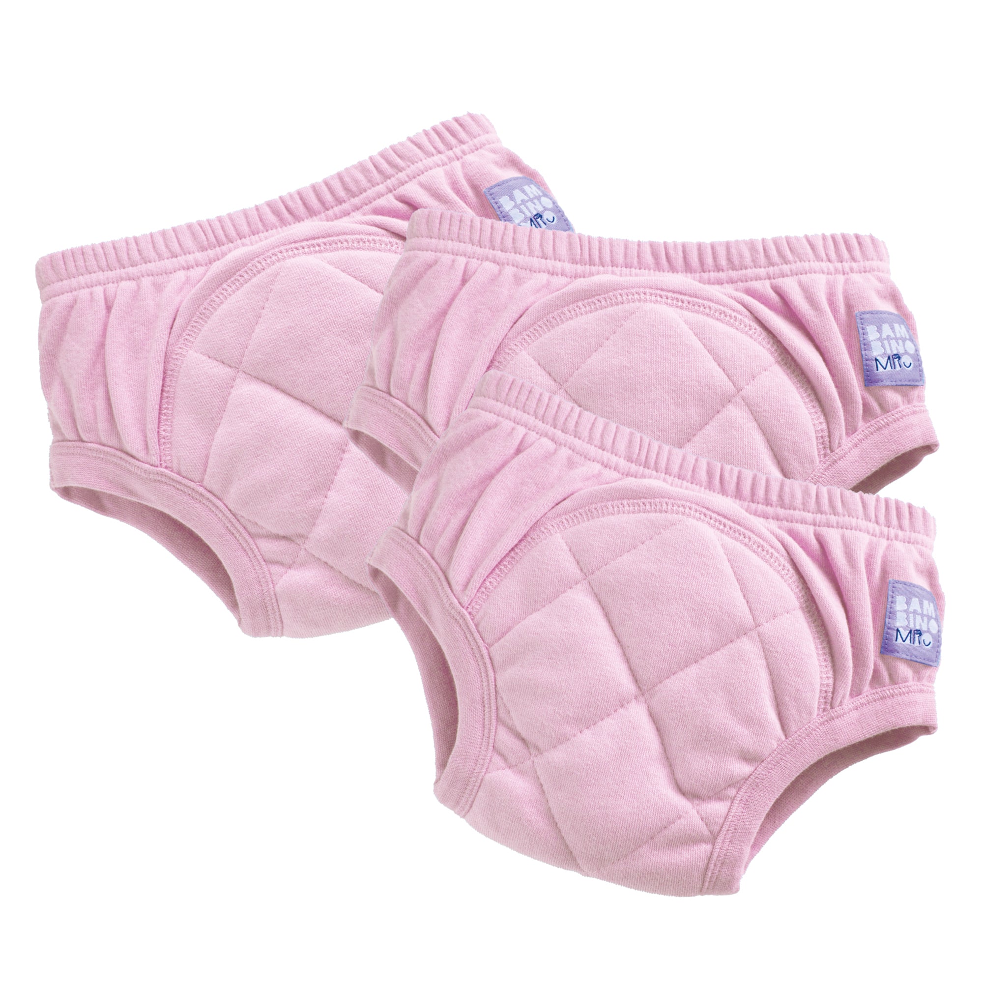 3 Pack Reusable Potty Training Pants in Light Pink - Bambino Mio (EU)