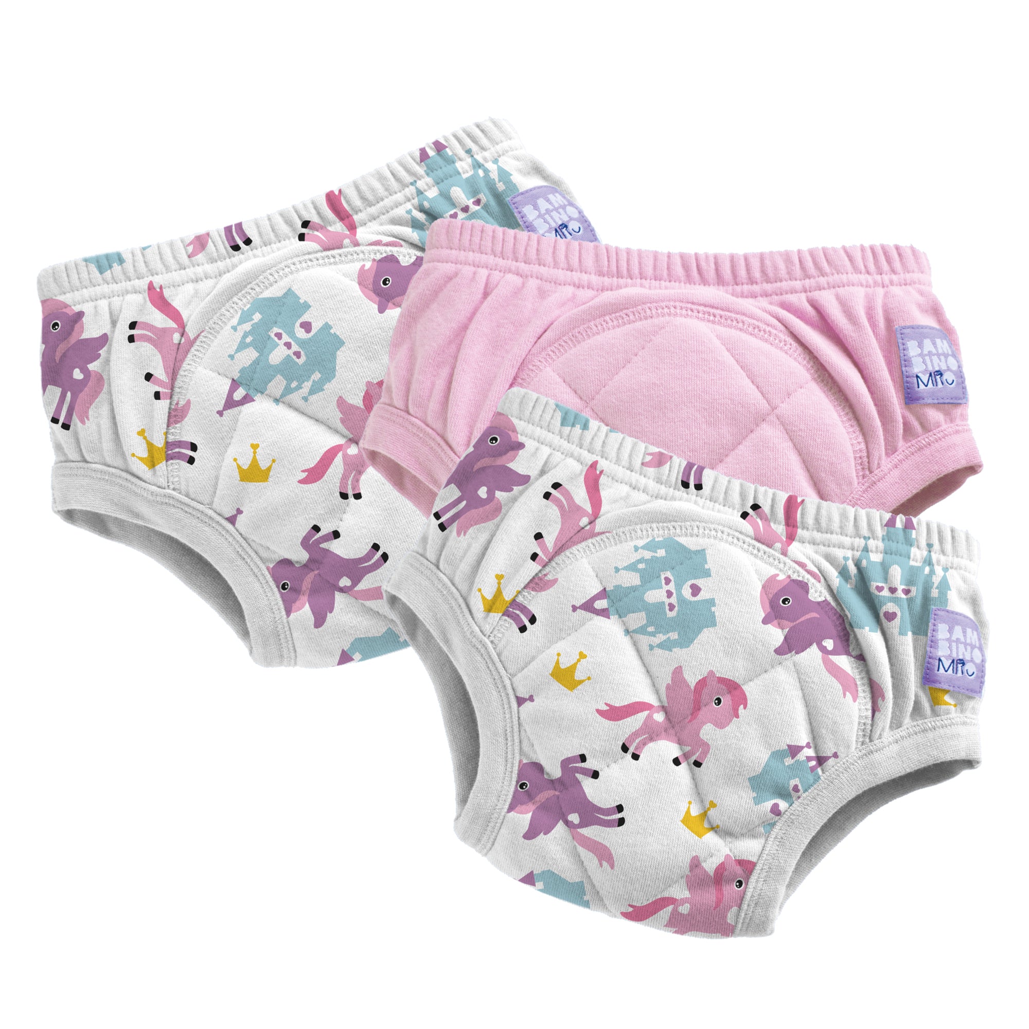 3 Pack Reusable Potty Training Pants in Pegasus Palace - Bambino Mio (EU)