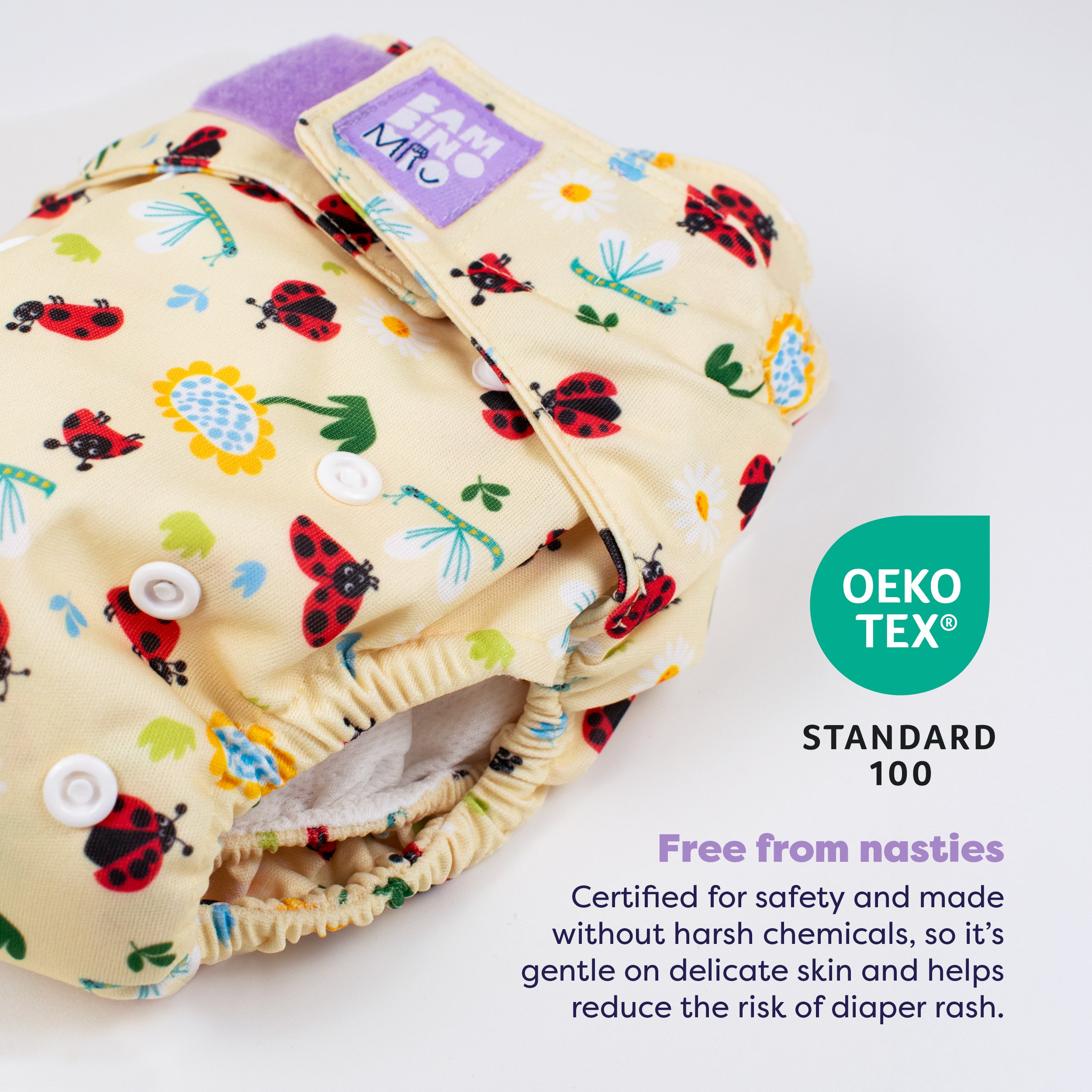 Revolutionary Reusable Diaper in Flutter And Bloom - Bambino Mio (EU)
