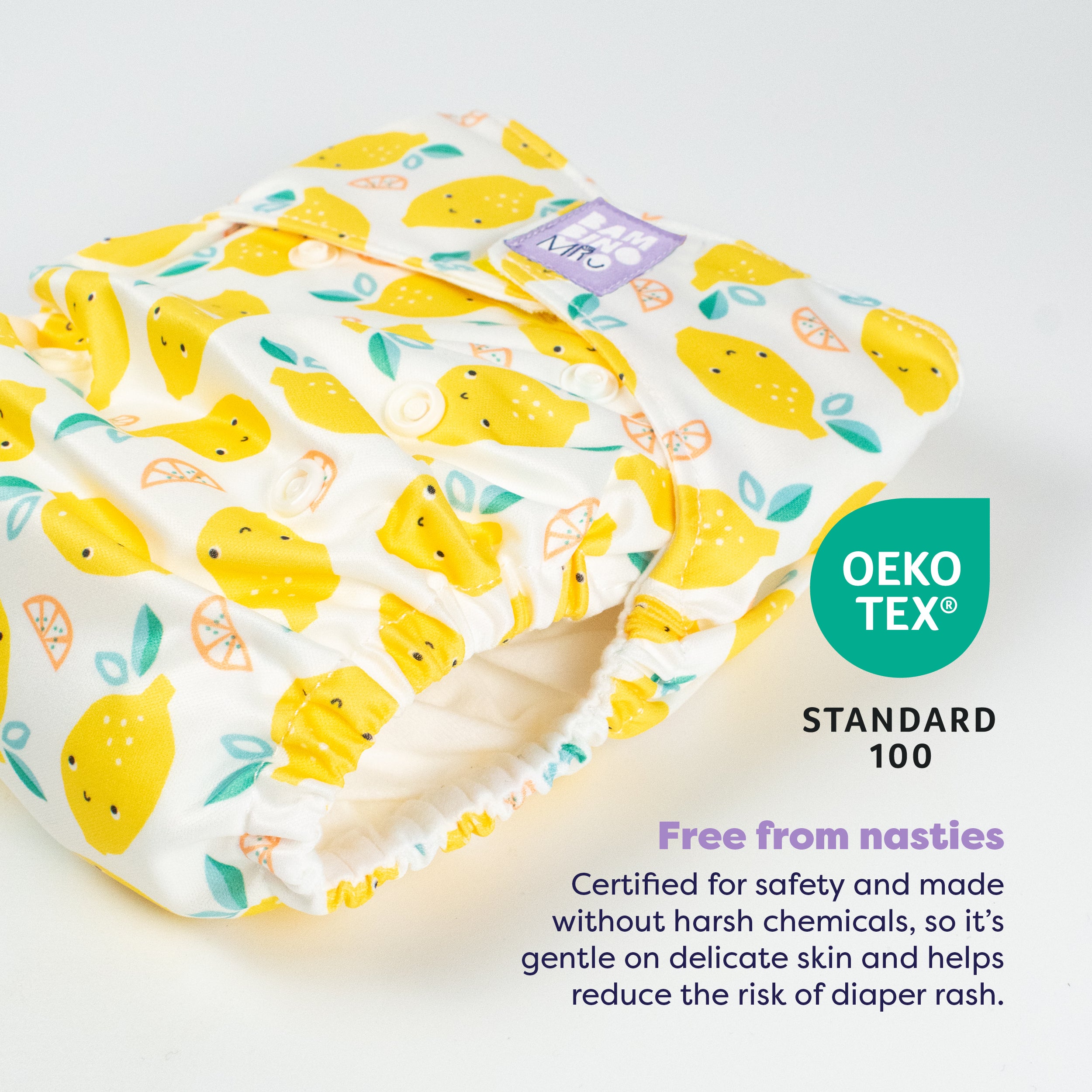 5 Pack Miosolo All-in-One Reusable Diaper in Bugs Life - Bambino Mio (EU)