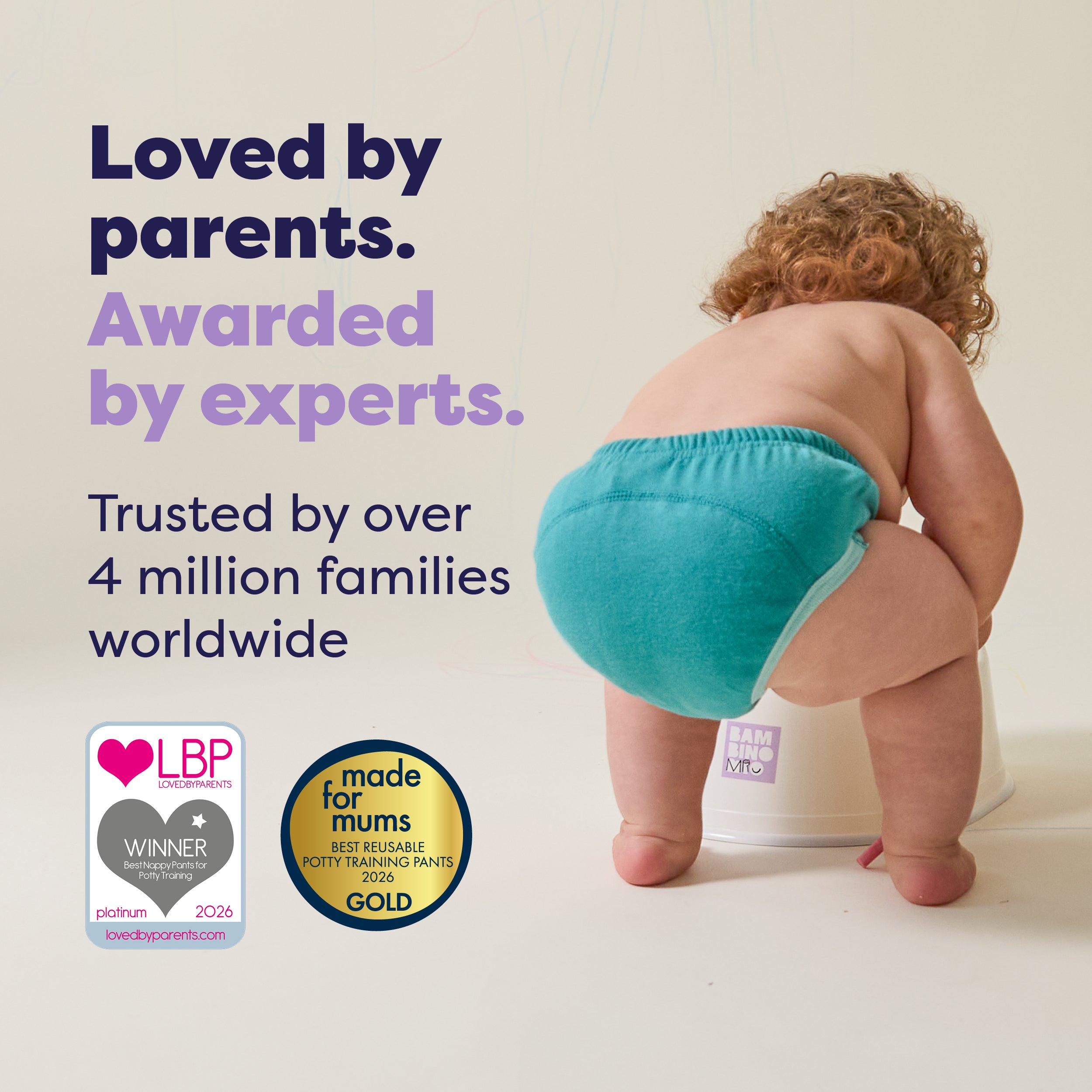 NEW: Reusable Potty Training Pants in Teal - Elite