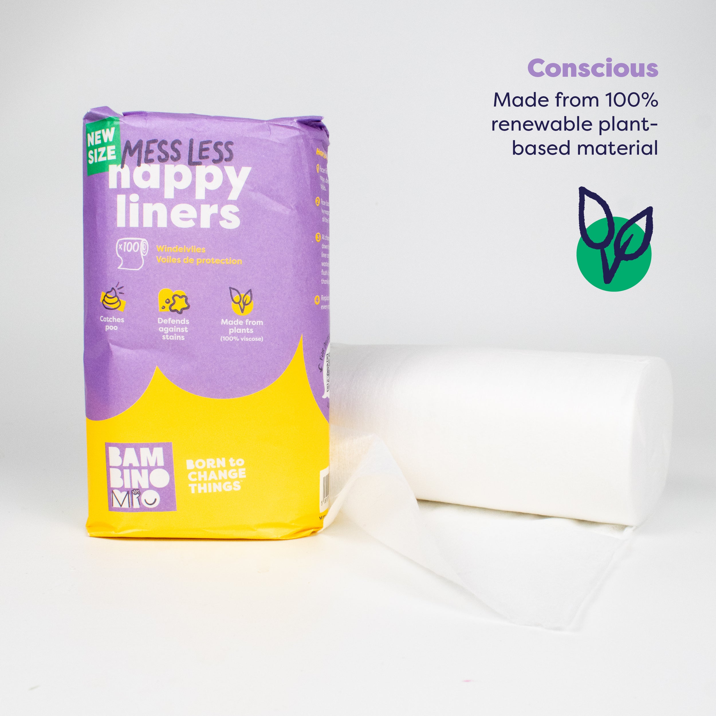 Messless Diaper liners - Bambino Mio (EU)