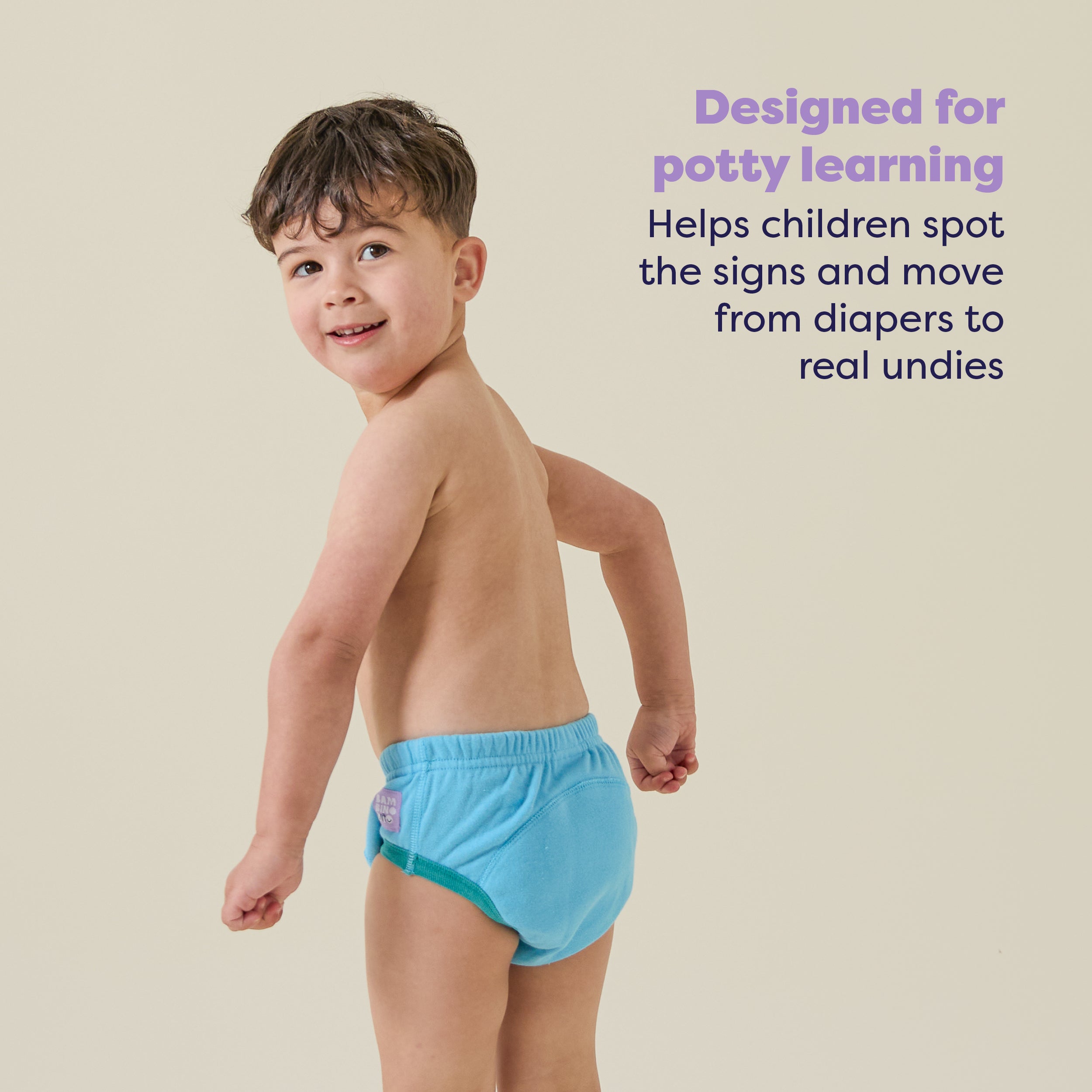 Reusable Potty Training Pants 3 Pack in Wild Life - New and Improved! - Bambino Mio (EU)