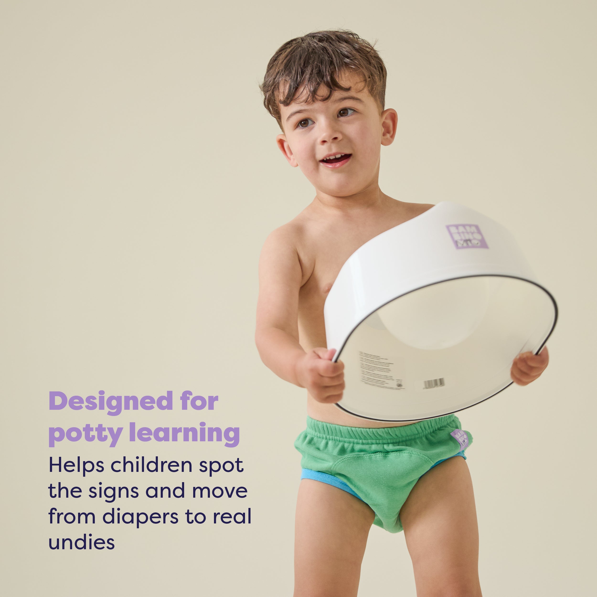 Reusable Potty Training Pants in Fern - New and Improved! - Bambino Mio (EU)