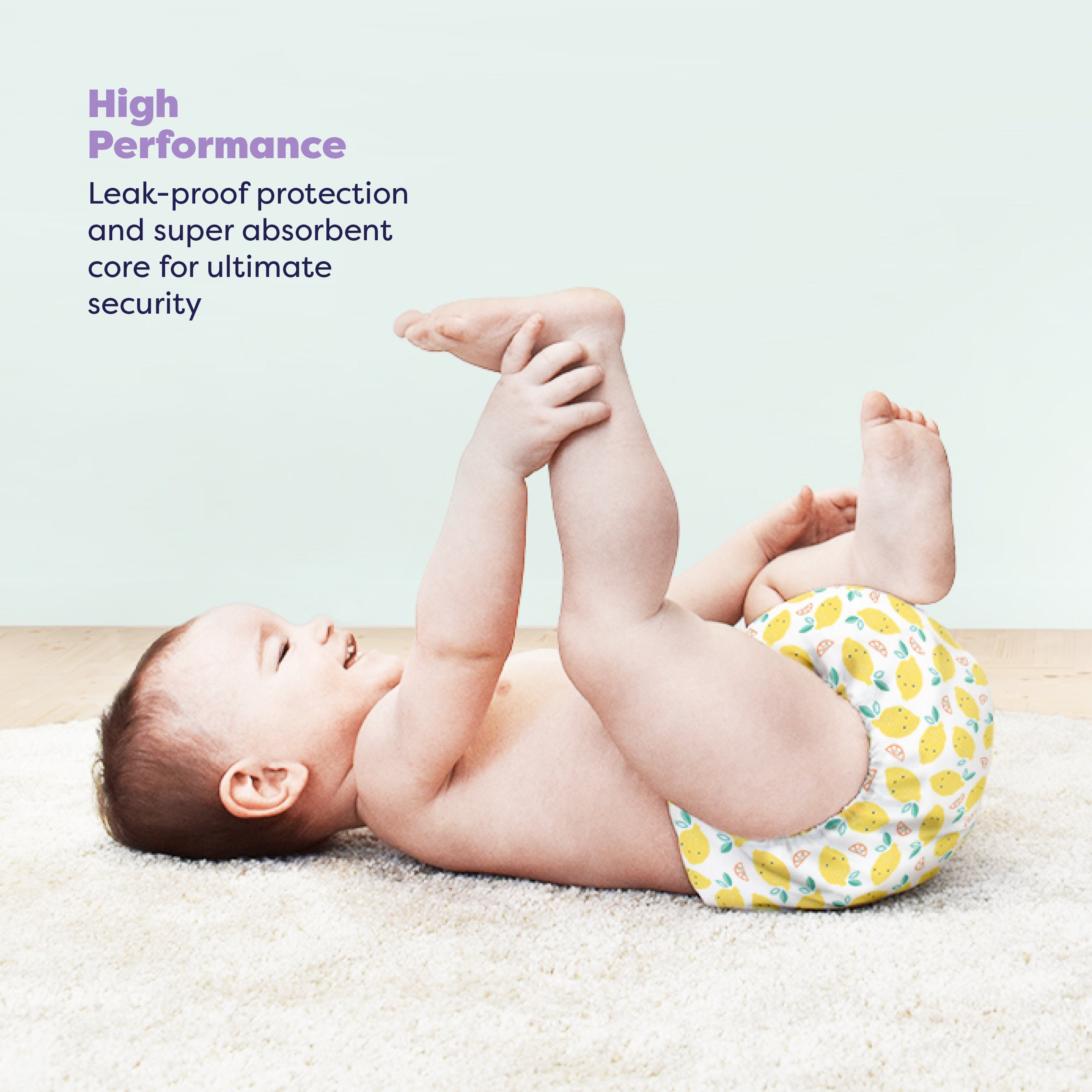 3 Pack Miosolo All-in-One Reusable Diaper in Bugs Life
