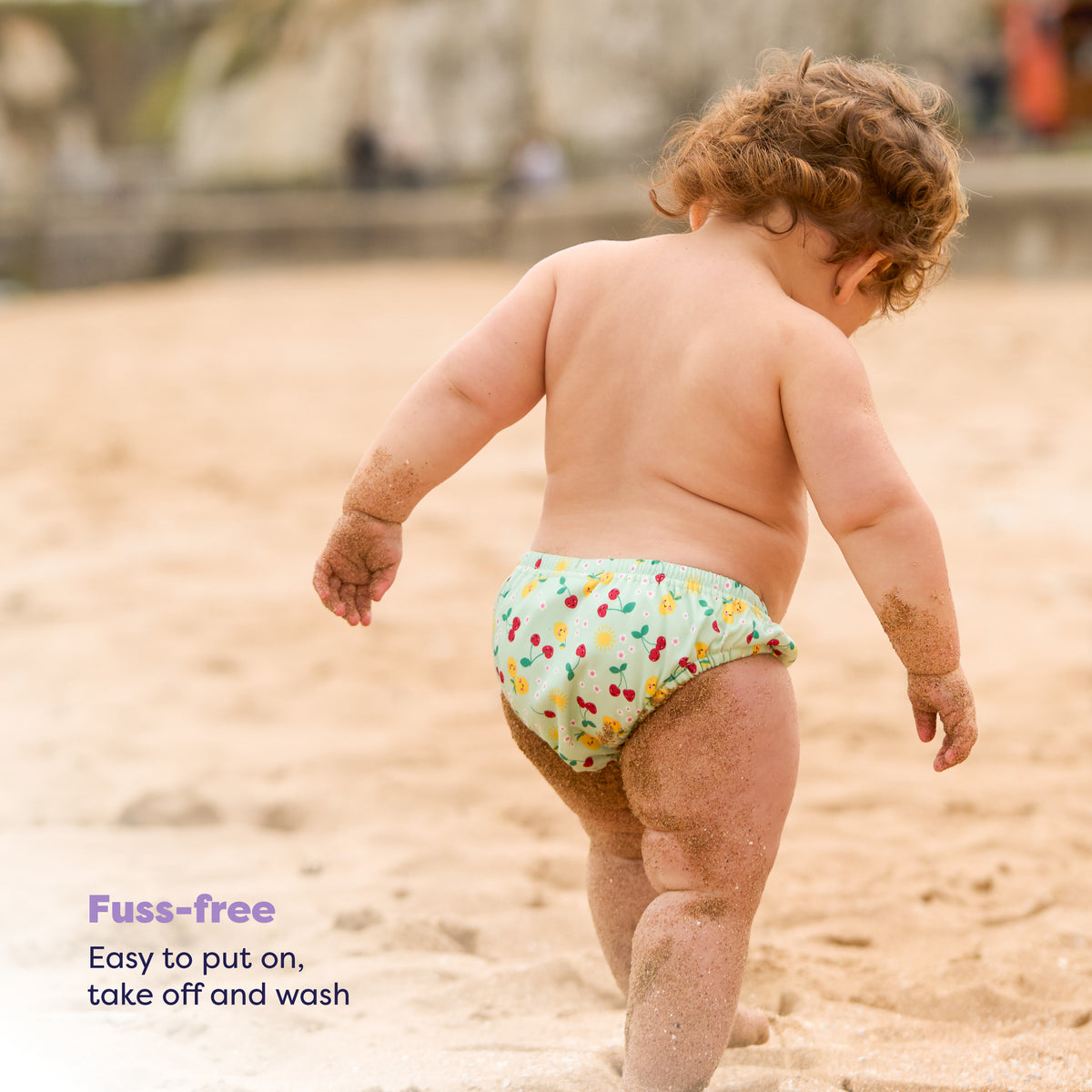 Reusable Swim Diaper in Juicy Fruit