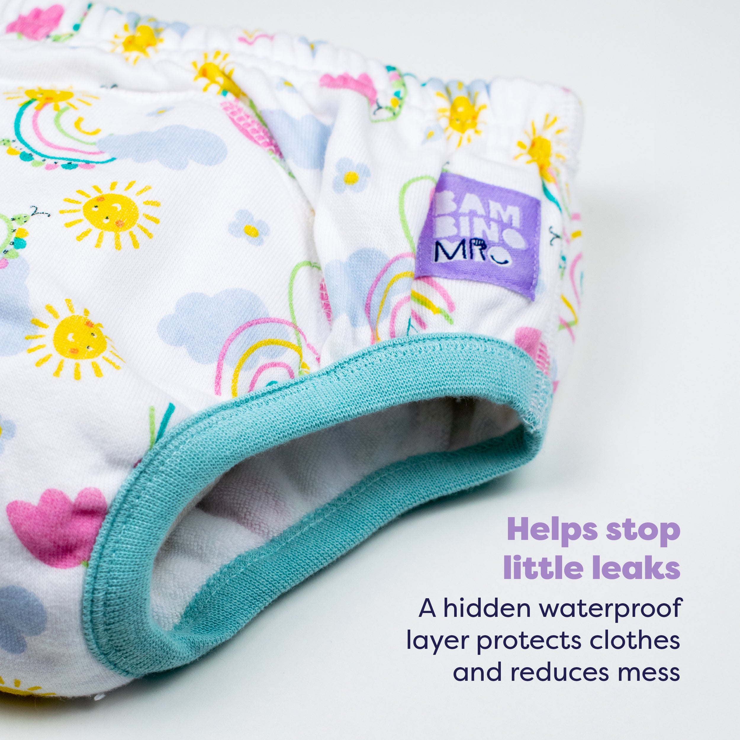 Reusable Potty Training Pants in Happy Days - New and Improved! - Bambino Mio (EU)