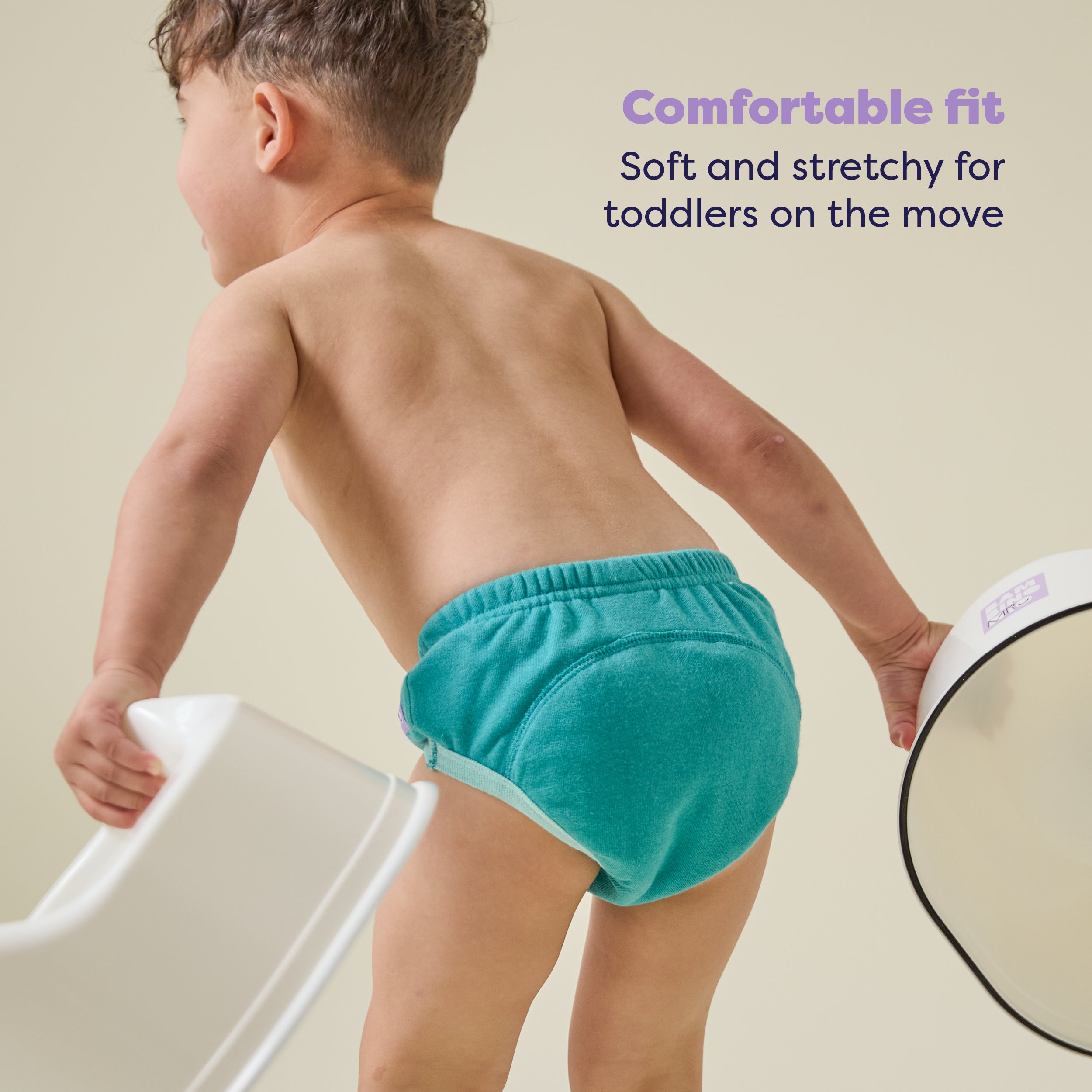 NEW: Reusable Potty Training Pants in Teal - Elite - Bambino Mio (EU)