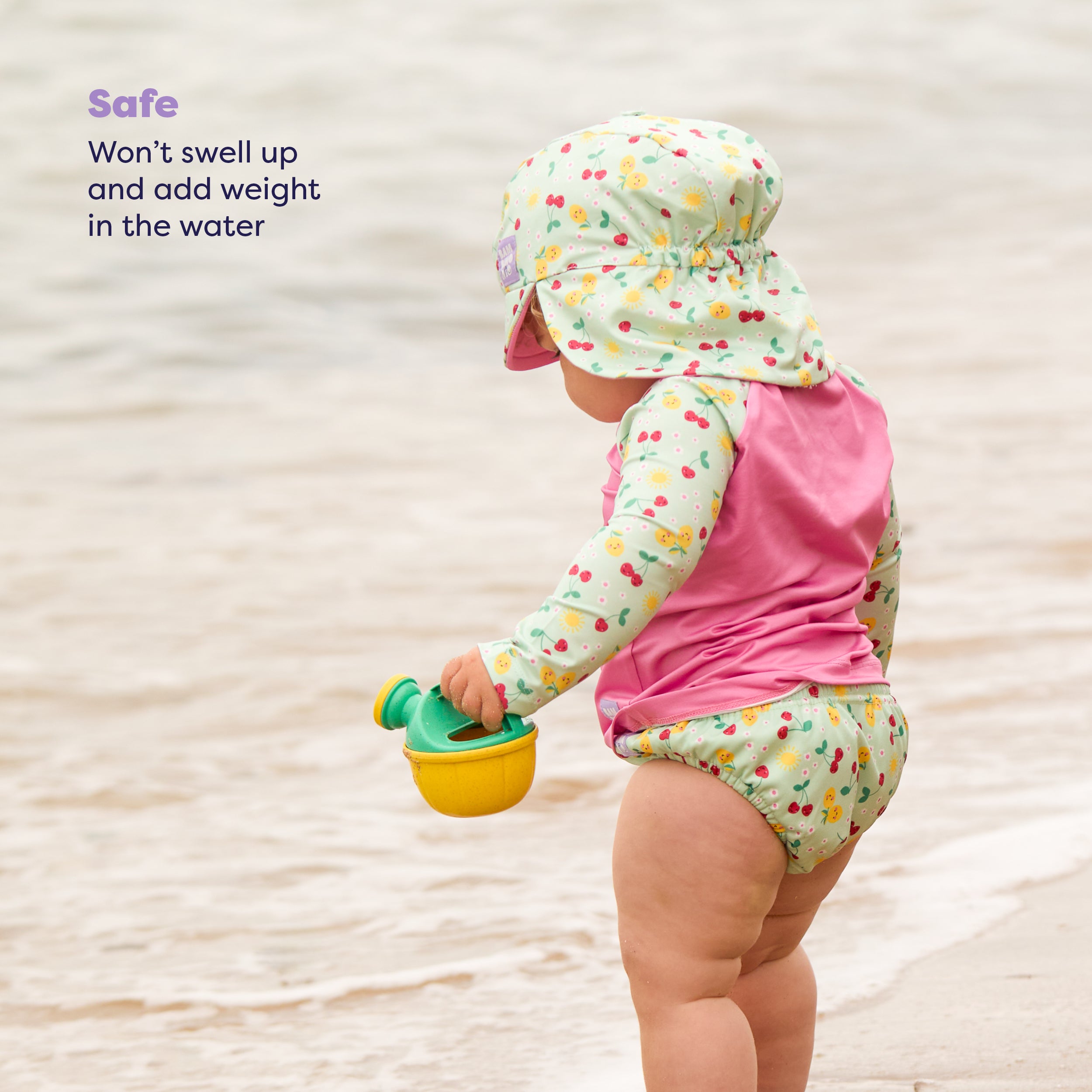 Reusable Swim Diaper in Juicy Fruit