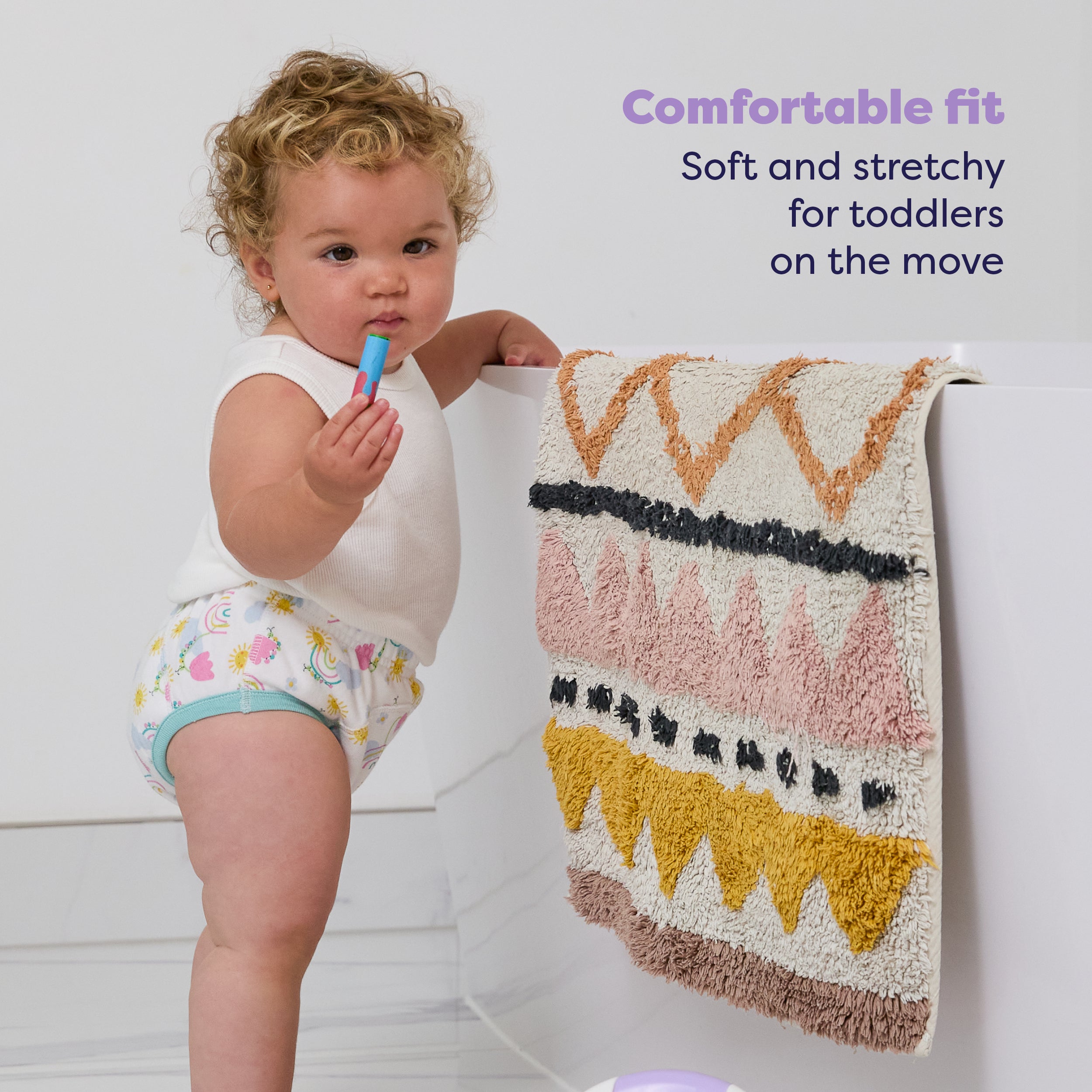 Reusable Potty Training Pants 5 Pack in Garden Party - New and Improved! - Bambino Mio (EU)