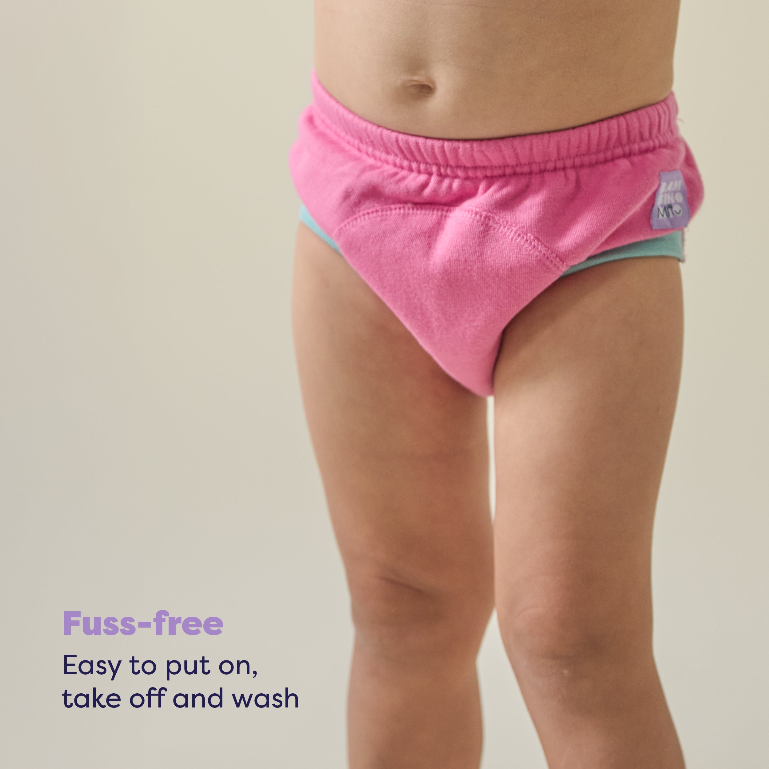 NEW: Reusable Potty Training Pants in Pink - Elite - Bambino Mio (EU)