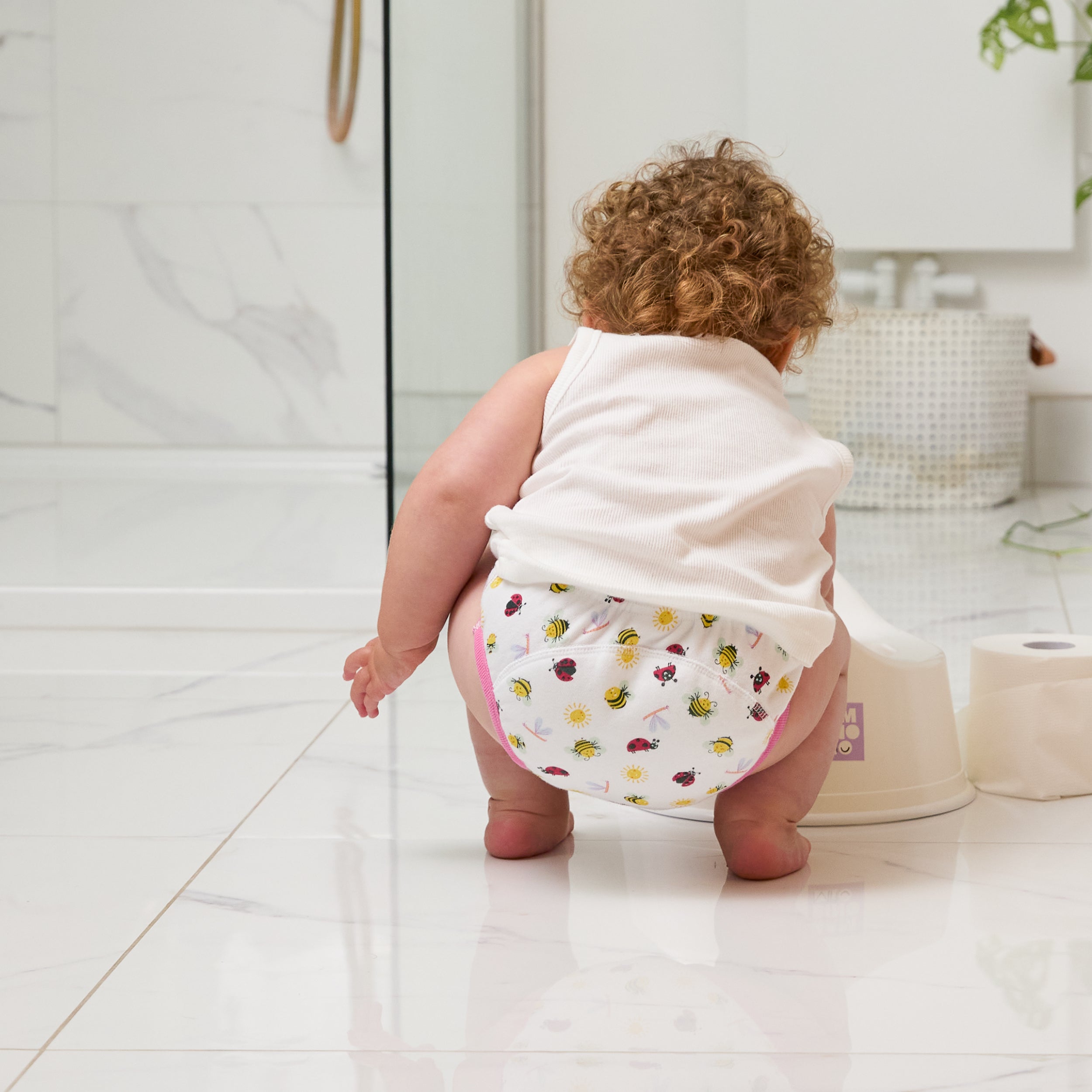 NEW: Reusable Potty Training Pants 3 Pack in Sunshine Smiles - Elite Design