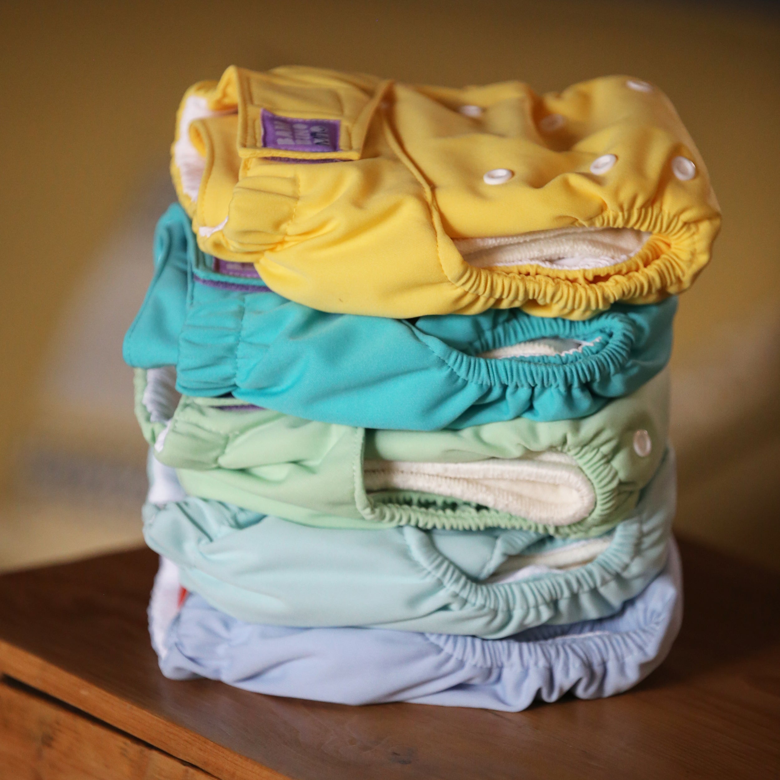 The Everything Reusable Diaper Bundle in Garden Party