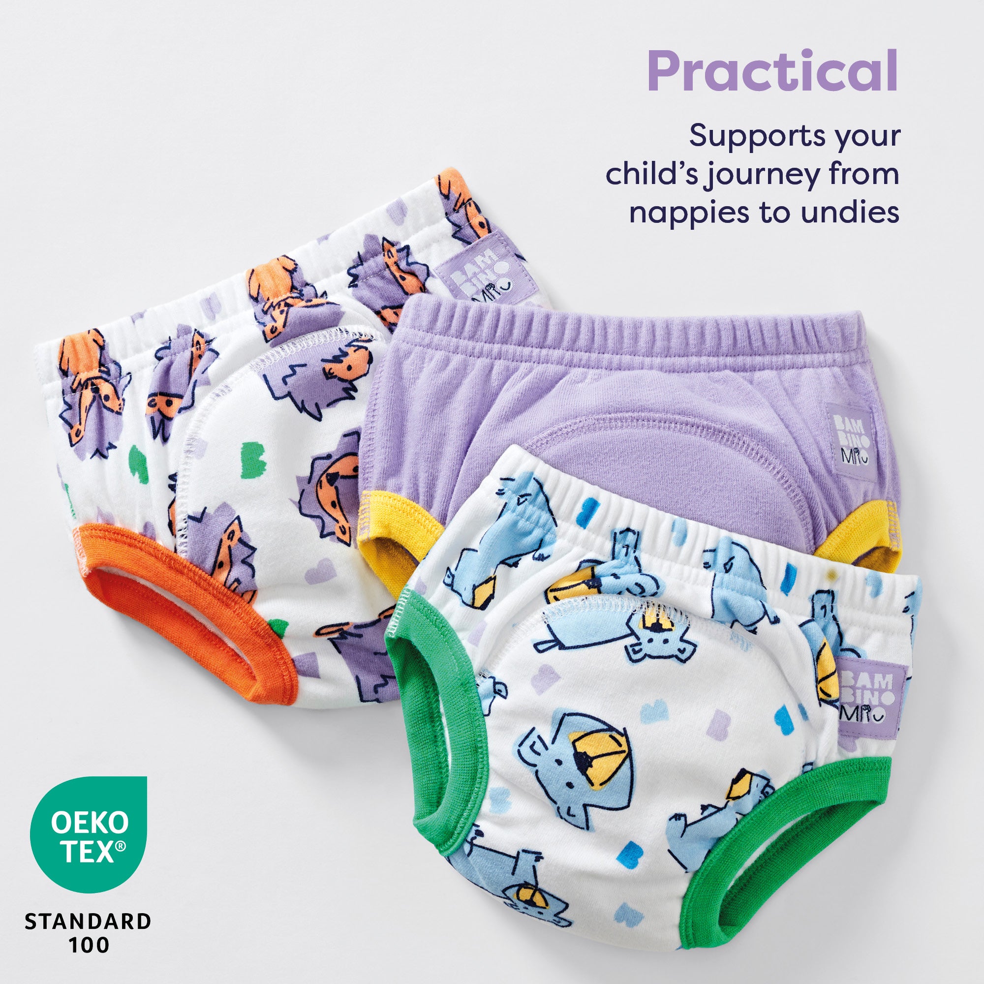 3 pack Reusable potty training pants - Original - Bambino Mio (EU)