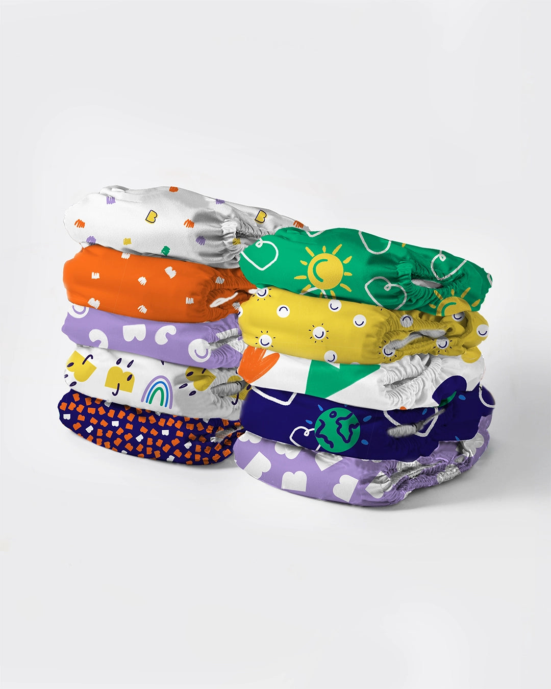 Diapers Only: 10 x Revolutionary Nappy Bundle - Bambino Mio (EU)