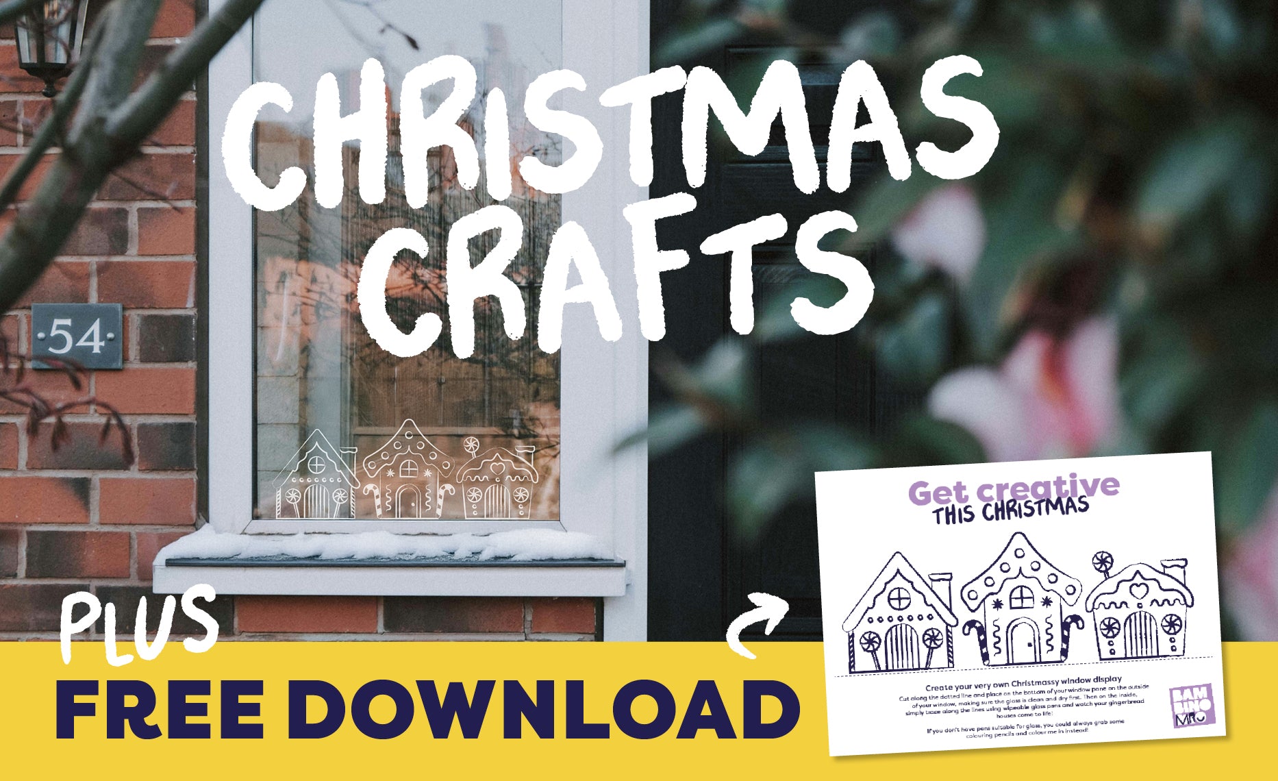 Festive Fun: Simple Christmas Crafts for Babies and Toddlers (+ FREE download)