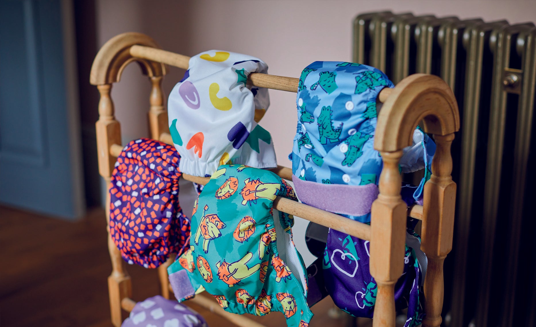 How to Dry Cloth Diapers in Winter