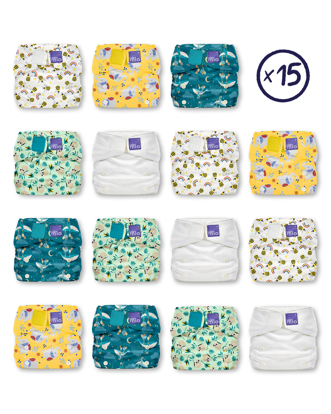 miosolo 15 diaper bundle - Bambino Mio (EU)