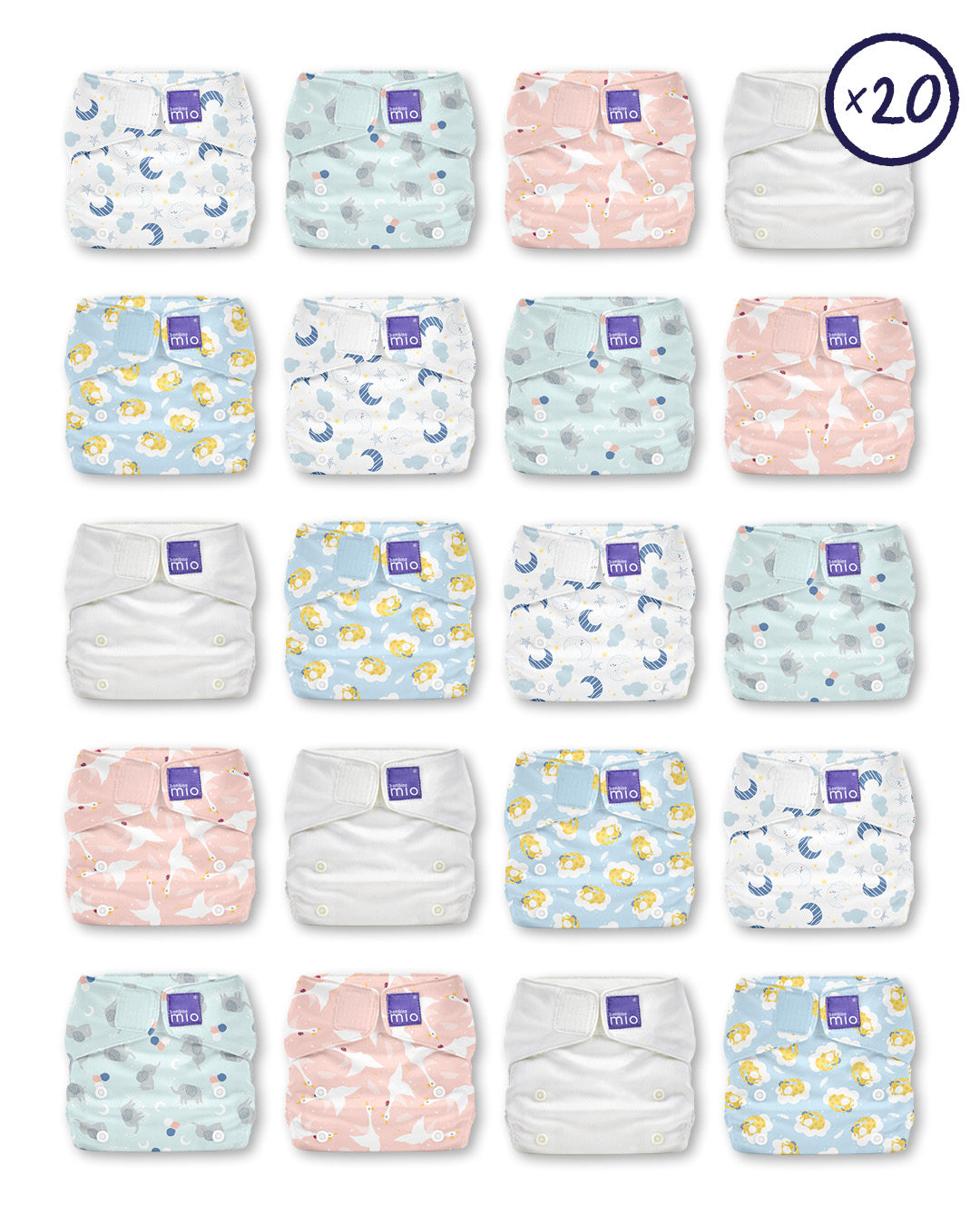 miosolo 20 diaper bundle - Bambino Mio (EU)