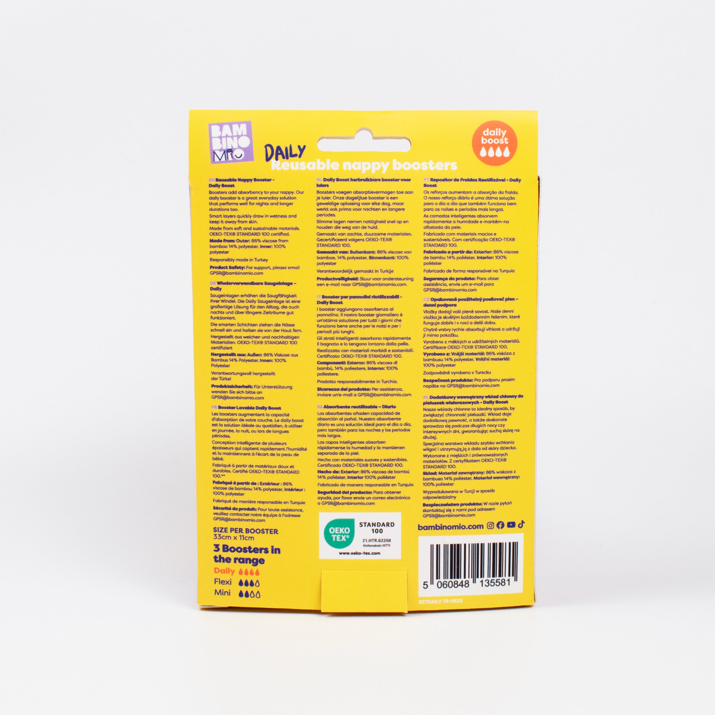 Reusable Diaper Booster - Daily Boost - Bambino Mio (EU)