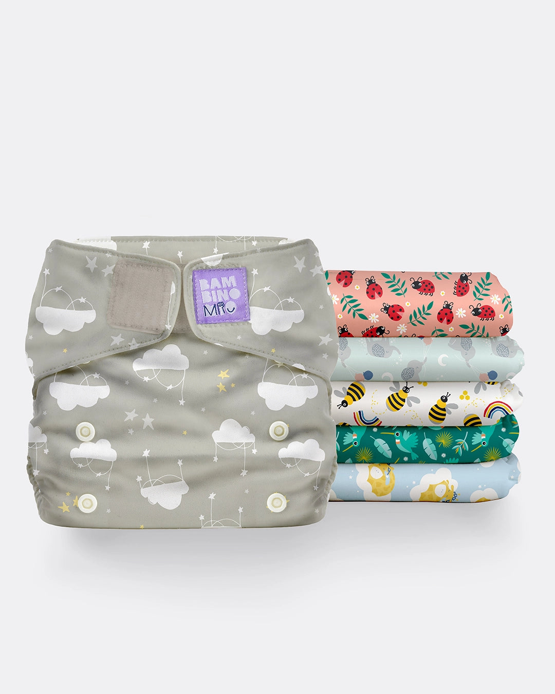 The Miosolo Classic 6 Diaper Bundle