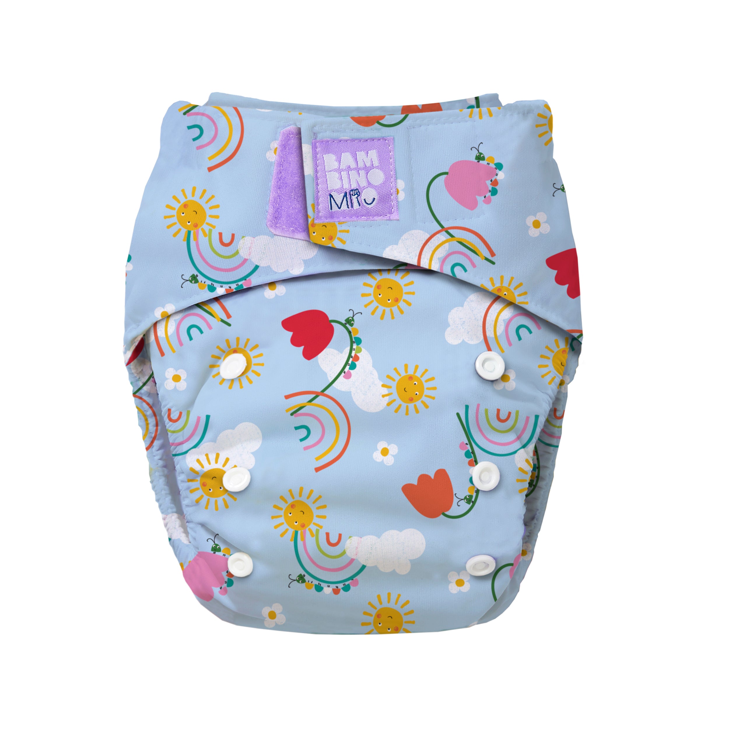 Revolutionary Reusable Diaper in Happy Days - Bambino Mio (EU)