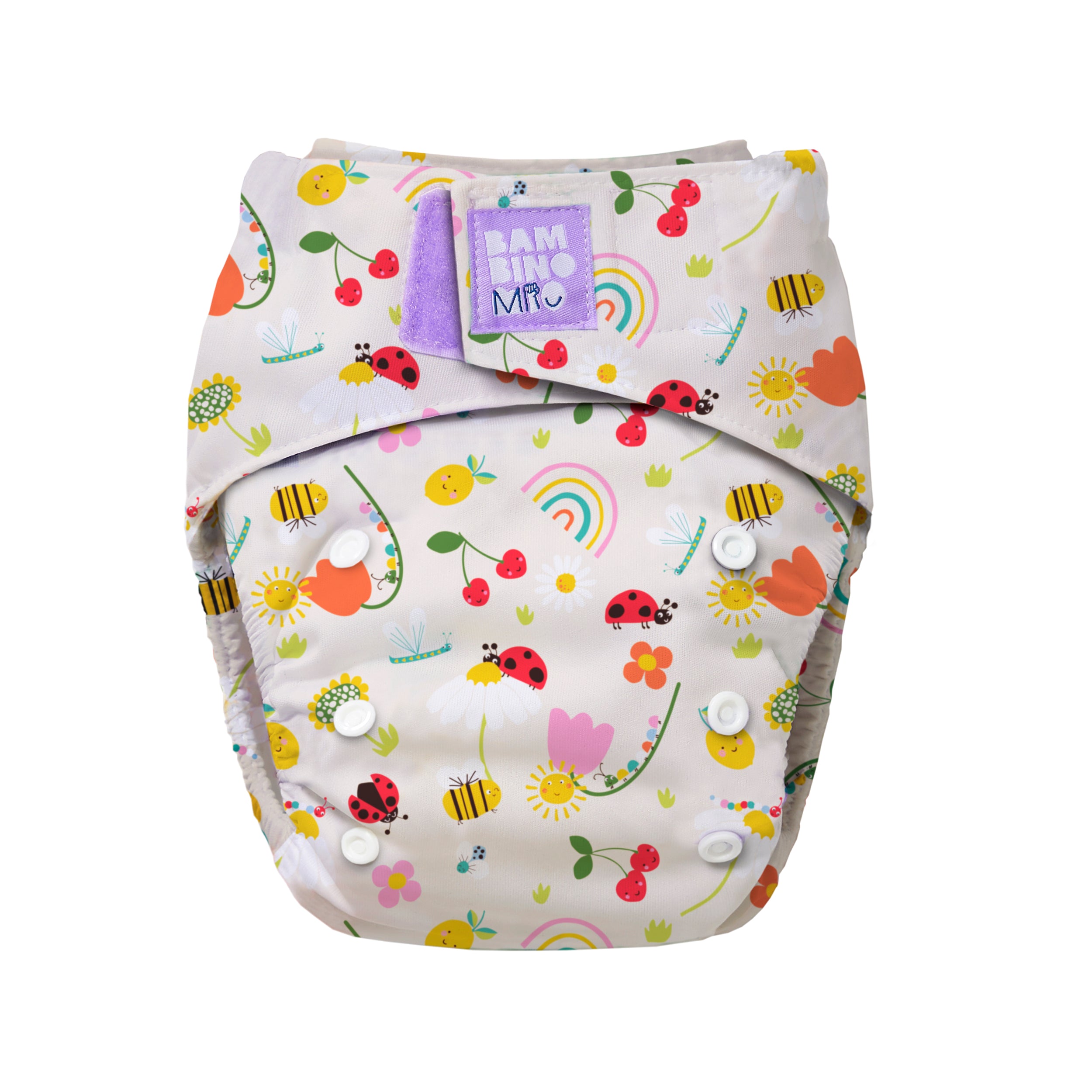 Revolutionary Reusable Diaper in Sunshine Friends - Bambino Mio (EU)
