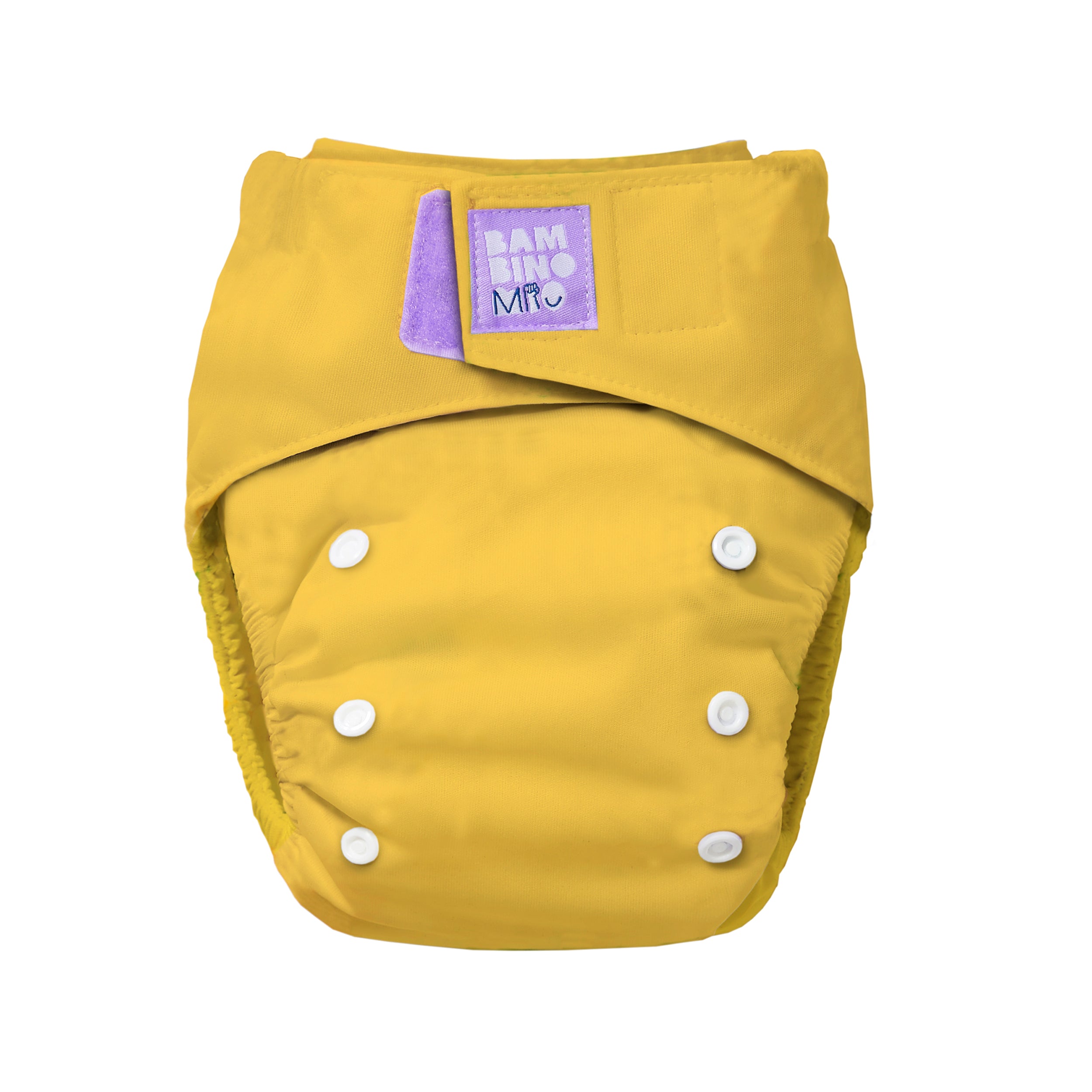 Revolutionary Reusable Diaper in Yellow - Bambino Mio (EU)