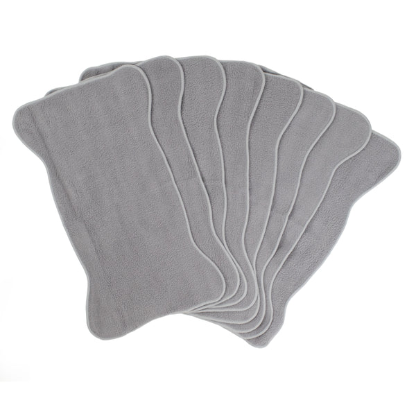Set 3 Borse Porta Pannolini Impermeabili, Lavabili, Grigio Chiaro, Con Asciugamino Mussola, Organizer Per Viaggio, Spiaggia, Piscina E Passeggino - 3