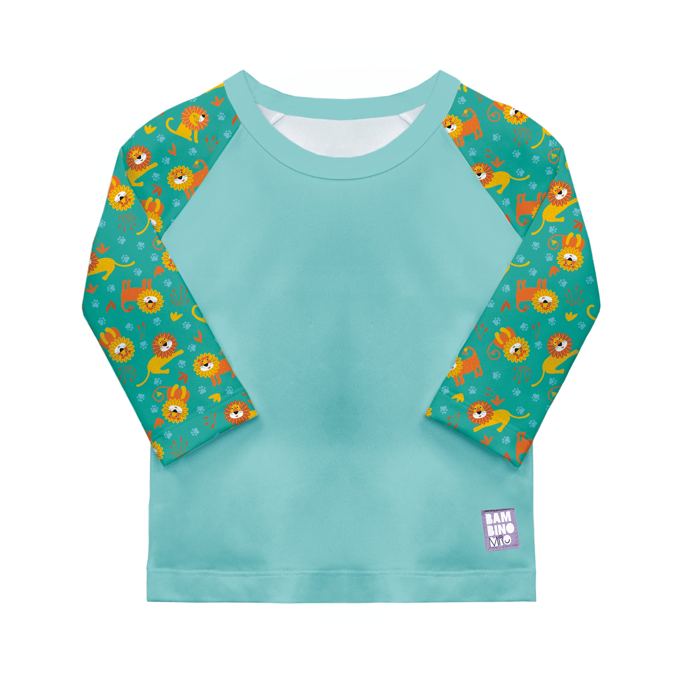 UPF 40+ Soft and Gentle Protective Beach Rash Vest in Cool Cats - Bambino Mio (EU)