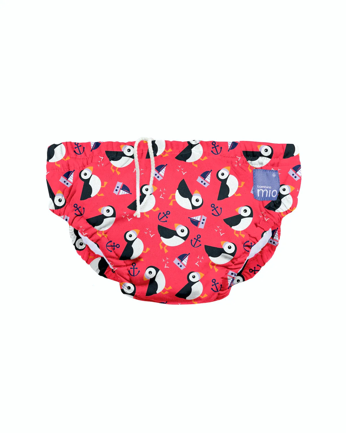 Reusable Swim Diaper in Puffin Parade - Bambino Mio (EU)