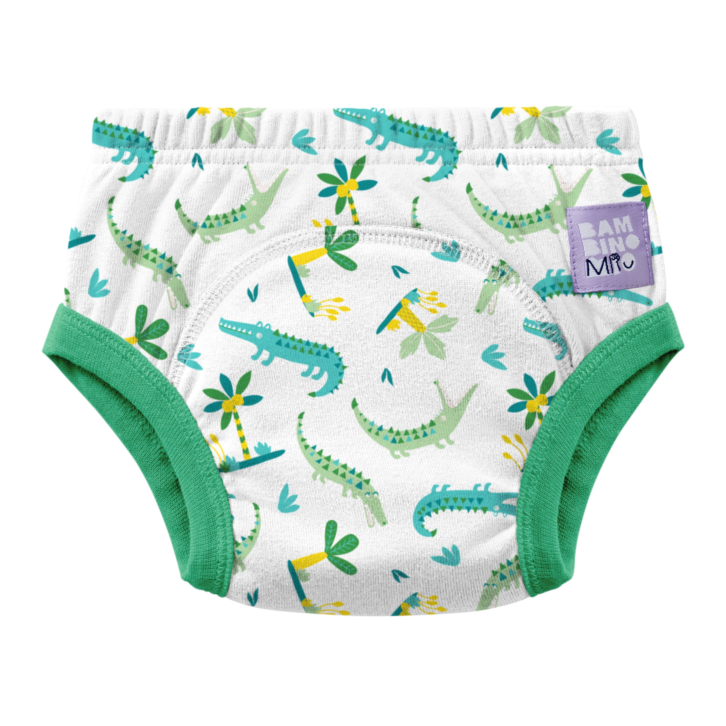 Reusable Potty Training Pants in Crafty Crocs - New and Improved! - Bambino Mio (EU)