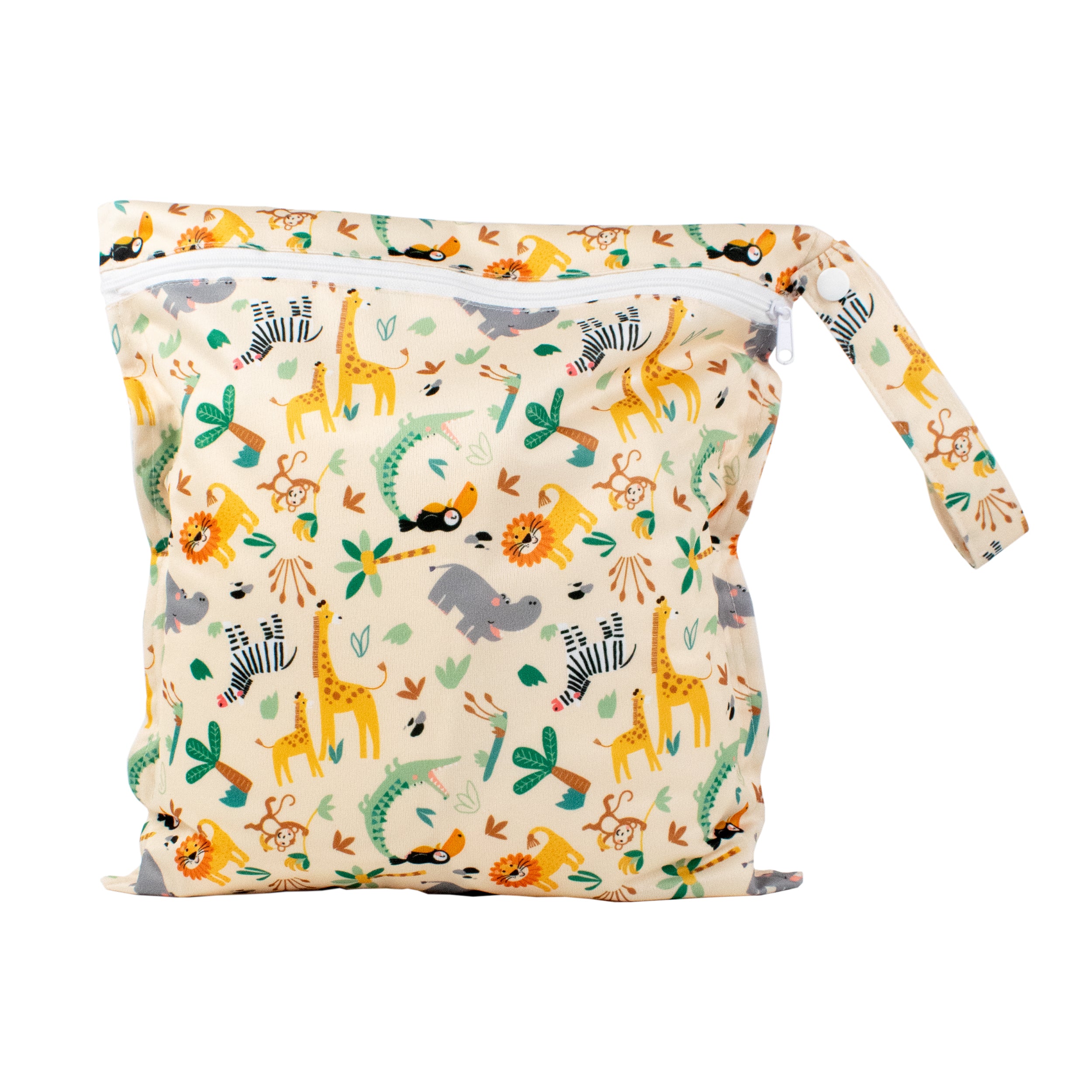 Out and About Waterproof Wet Diaper Bag in Safari Squad - Bambino Mio (EU)