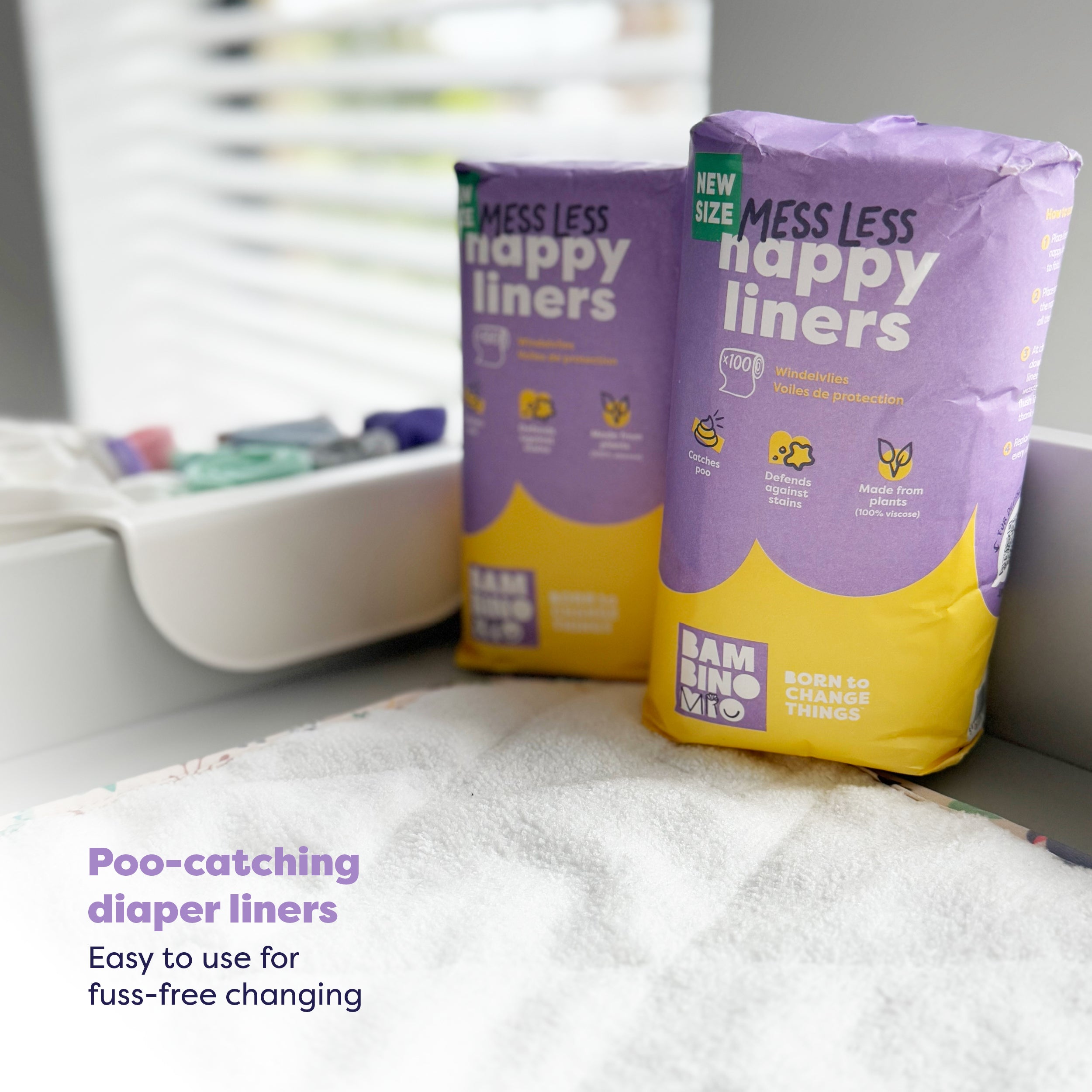 Messless Diaper liners - Bambino Mio (EU)