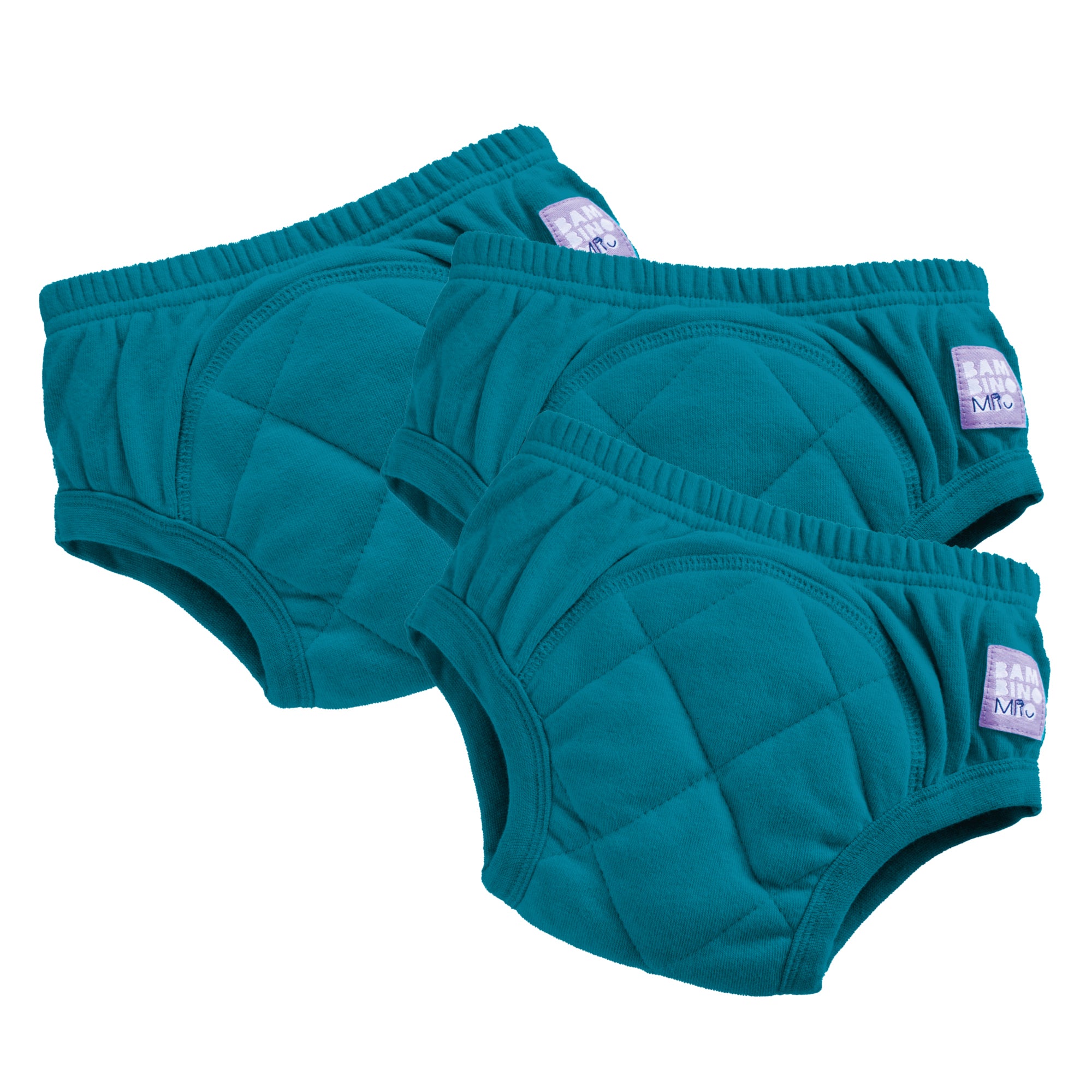 3 Pack Reusable Potty Training Pants in Teal - Bambino Mio (EU)