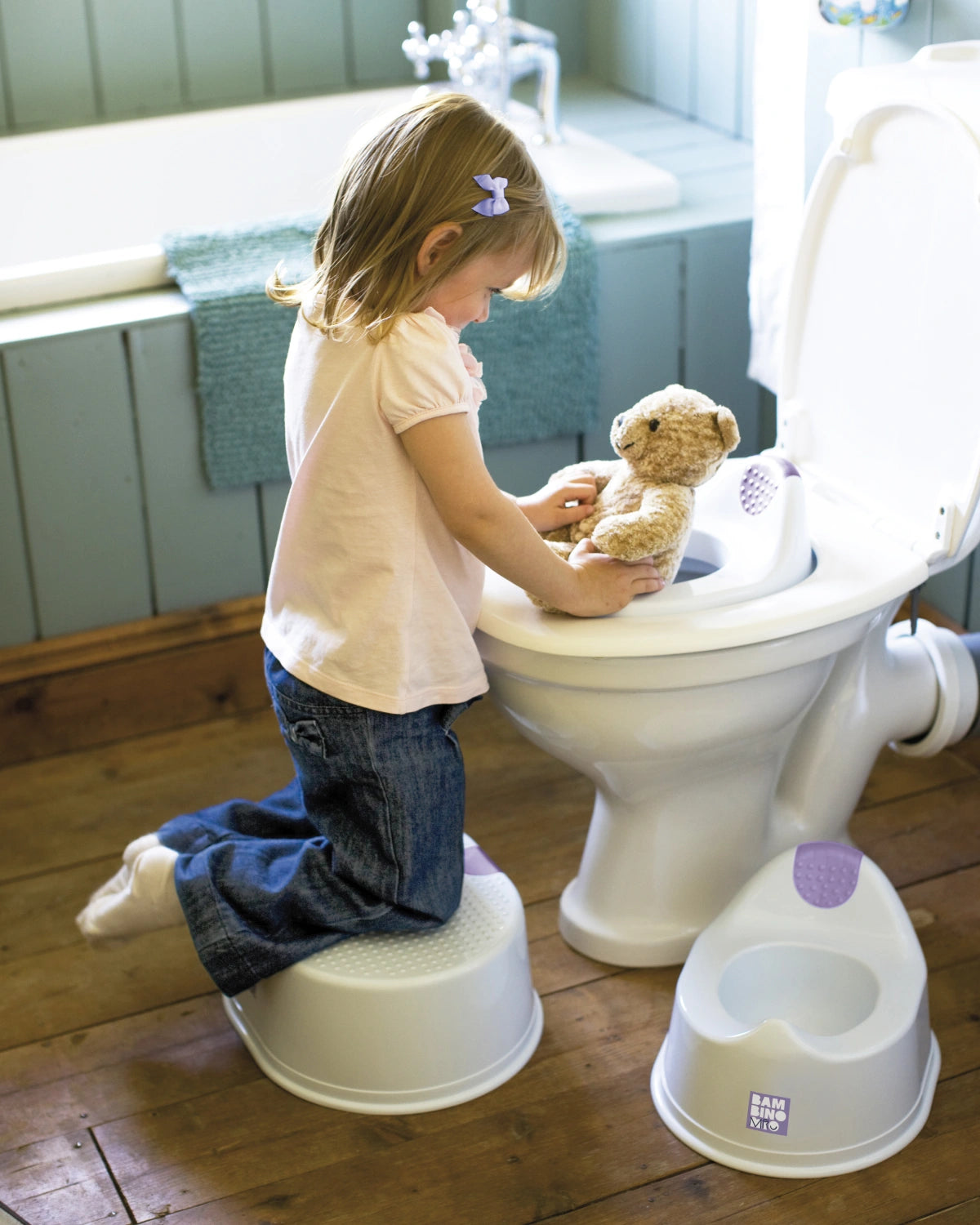 Réducteur de toilettes pour apprentissage de la propreté - Bambino mio