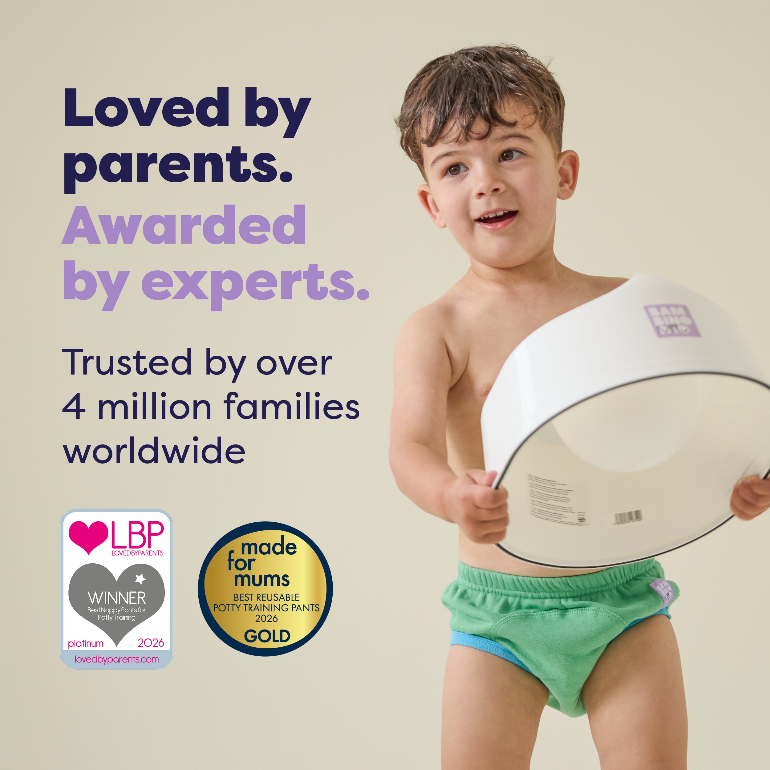 NEW: Reusable Potty Training Pants in Fern - Elite