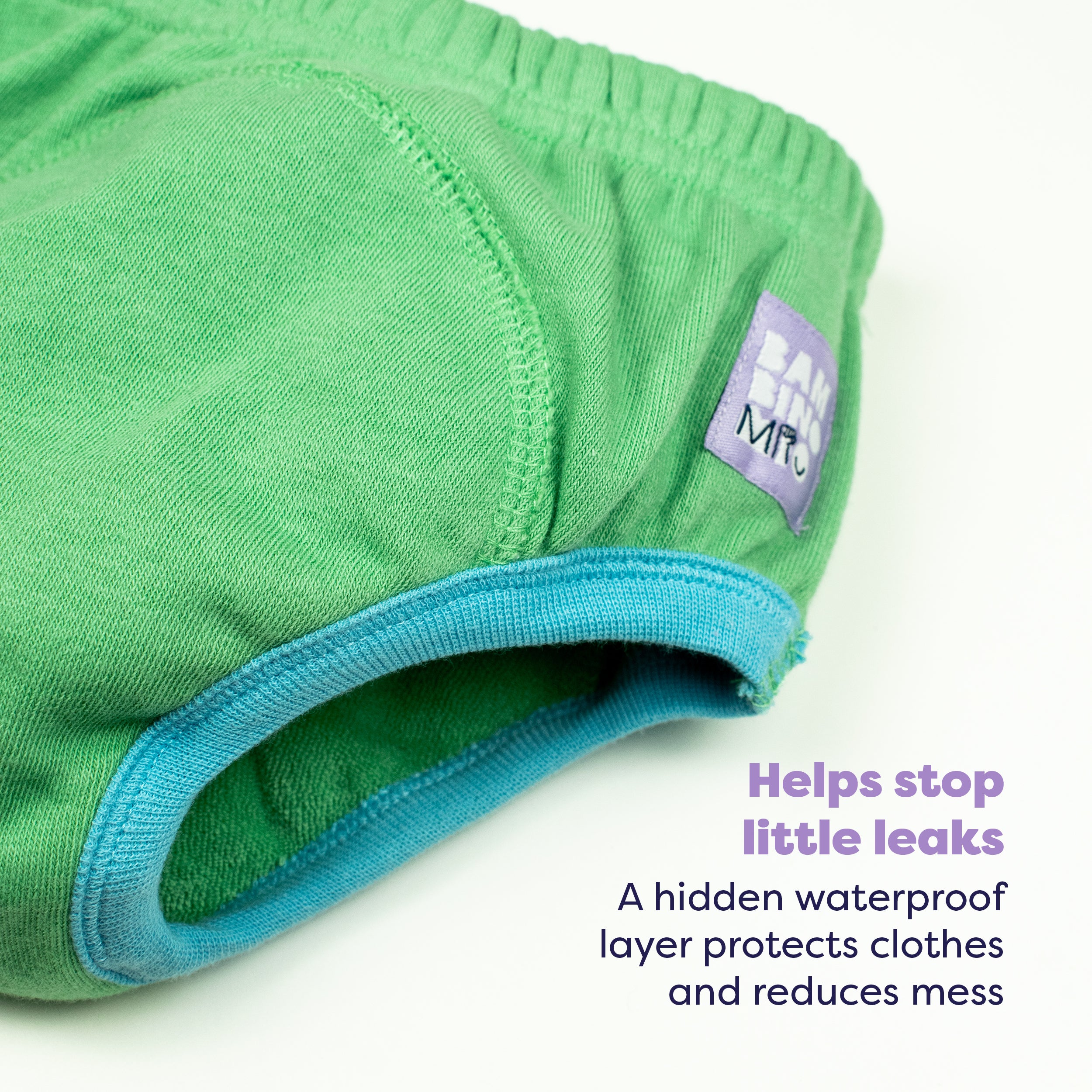 Reusable Potty Training Pants in Fern - New and Improved! - Bambino Mio (EU)