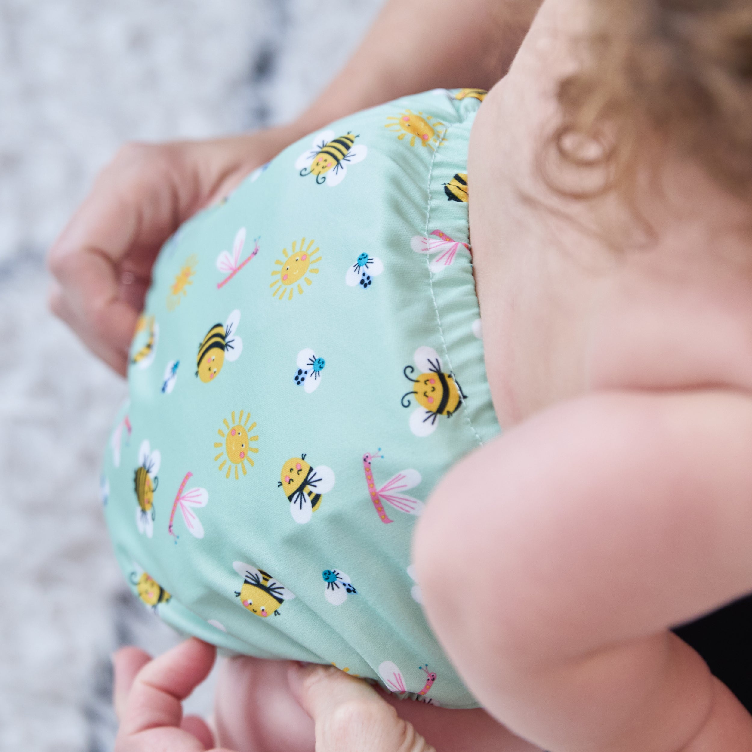 Miosolo All-In-One Reusable Diaper in Fly High